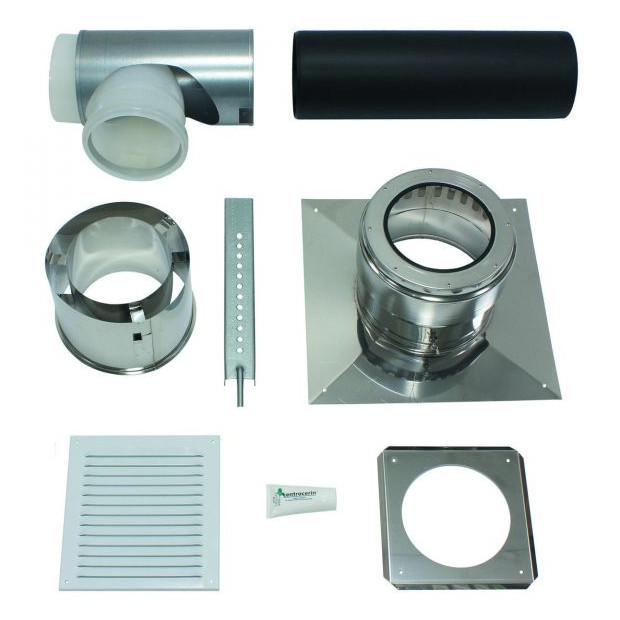 Vaillant Anschlussset Basis DN 200 PP Abgas Schacht 80x60x47 cm 12.5 kg 0020095534