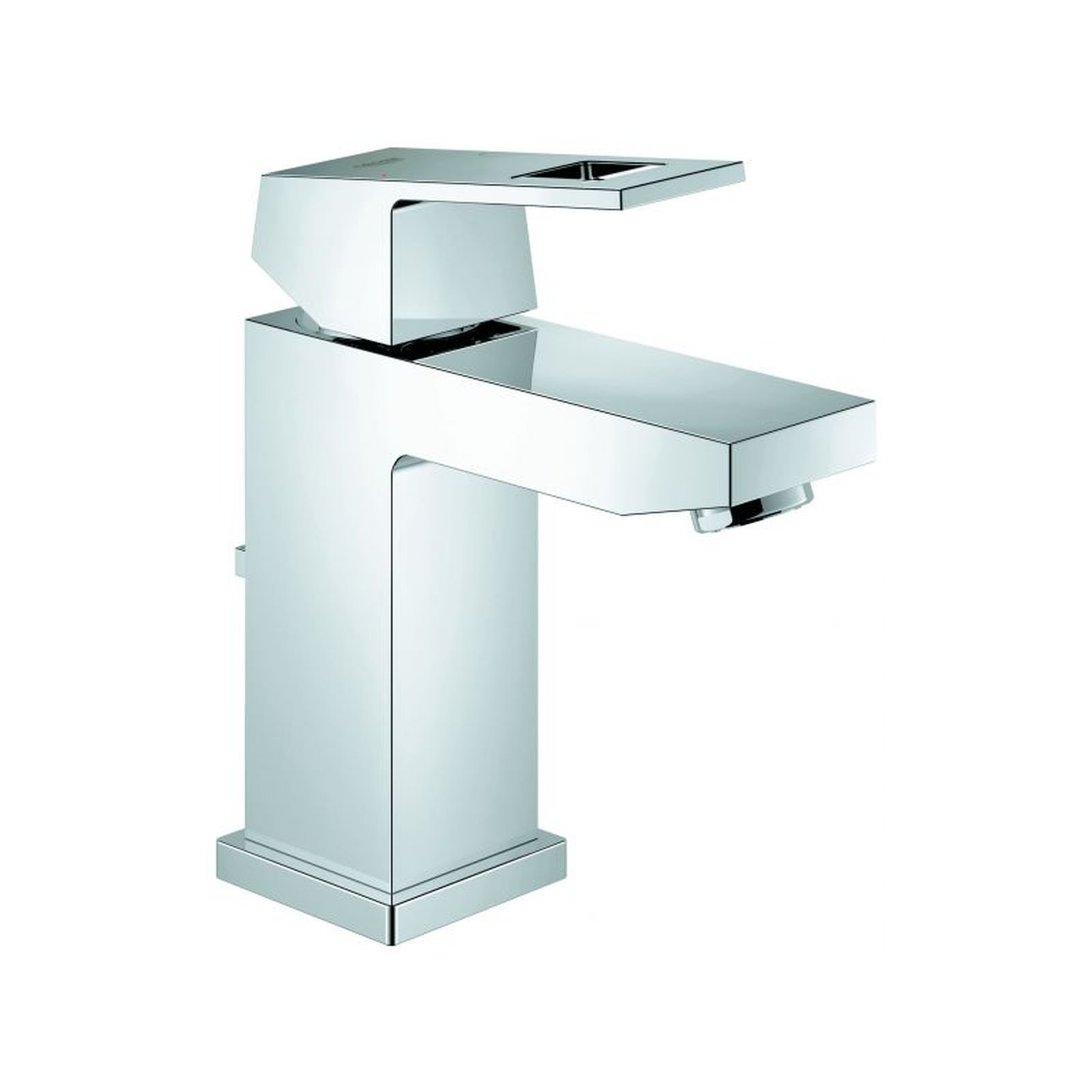 Grohe Waschtischarmatur Eurocube EcoJoy Einhebelmischer Chrom Zugstangen-Ablaufgarnitur 2312700E