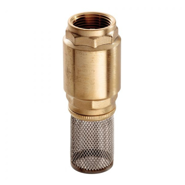 Schmidt Hermann Fussventil EURO 11/2 Zoll Messing 81050040