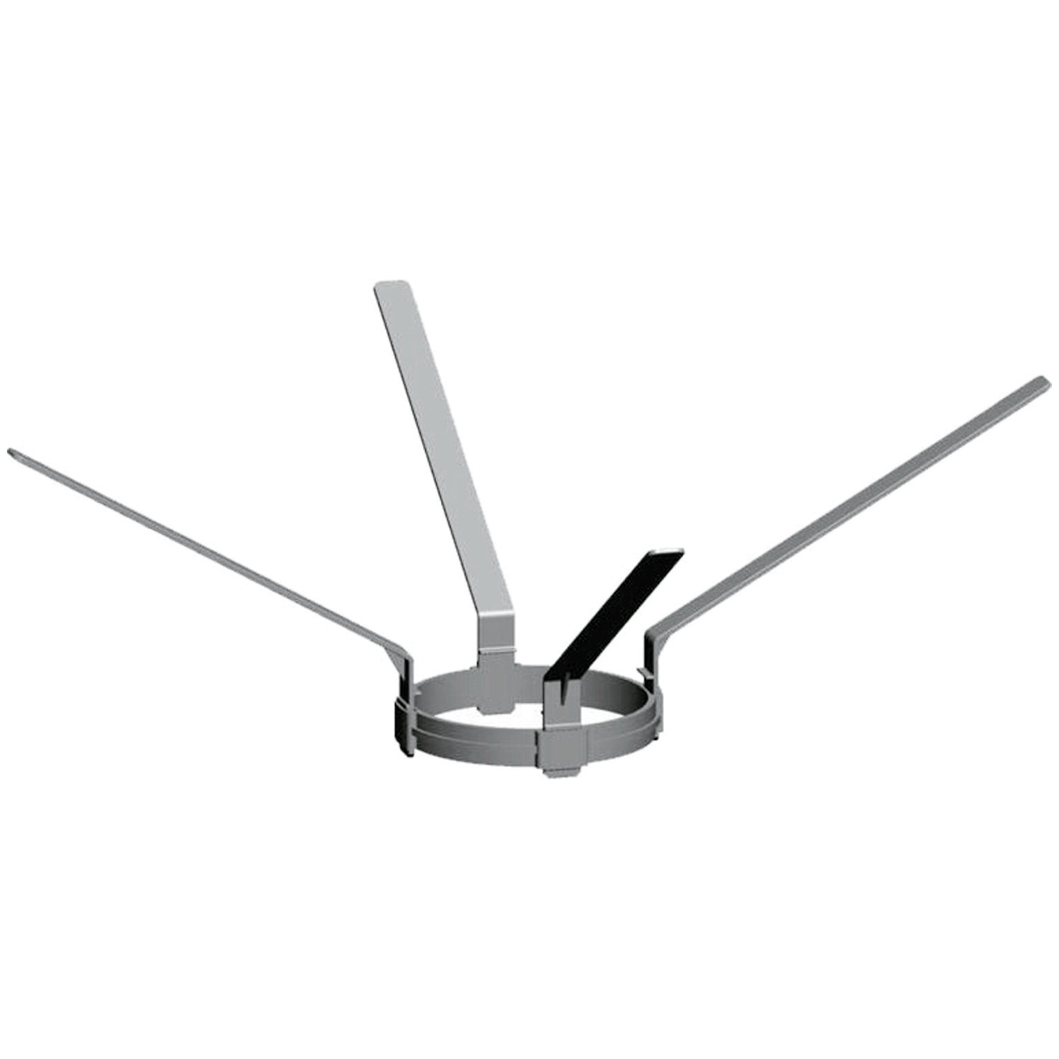 WOLF Abstandshalter DN80 Set 4 Stück PP flexibel Abgassystem Zubehör 2651509