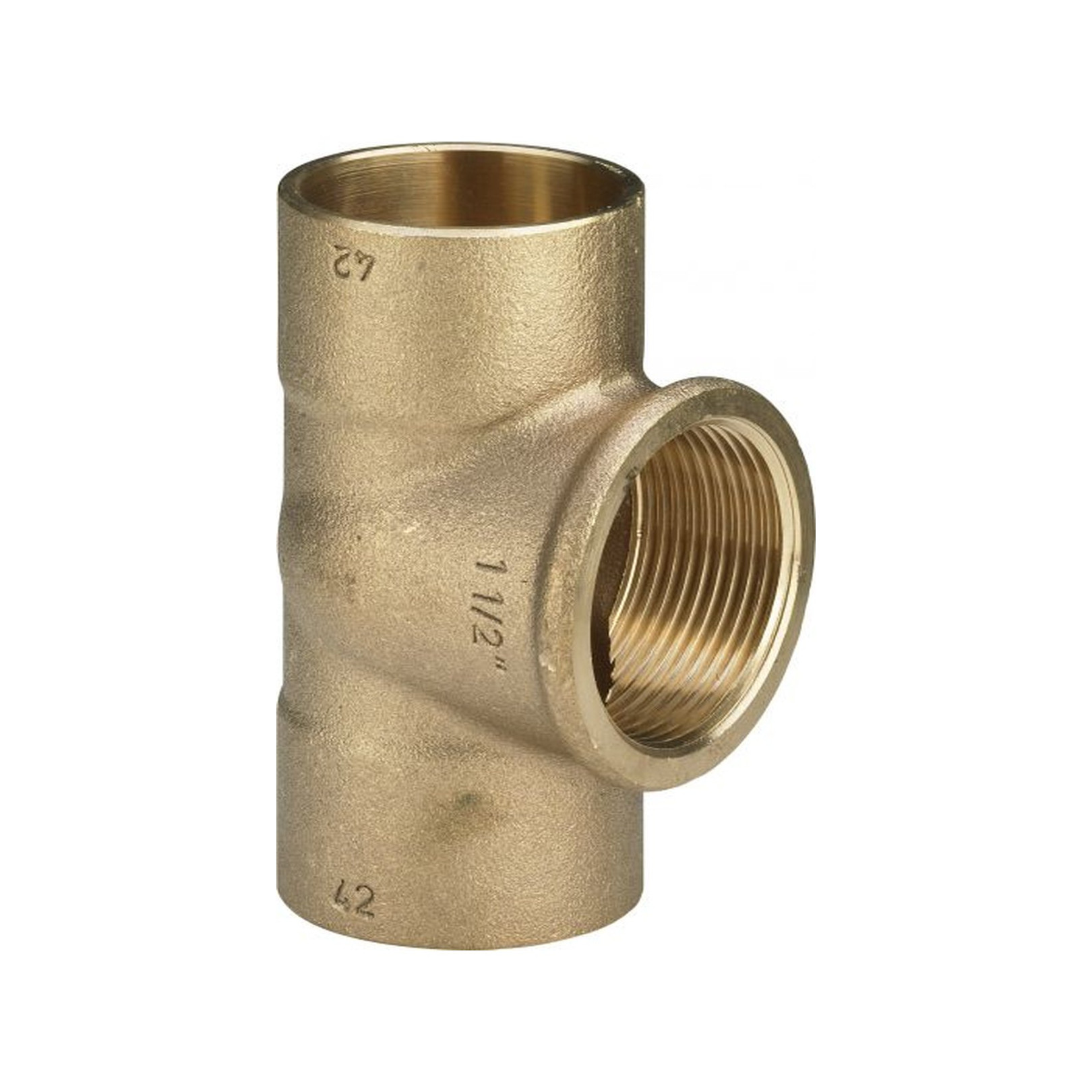 Viega Rotguss-T-Stück 94130G 35x3-4x35 IG Lötanschluss 123390