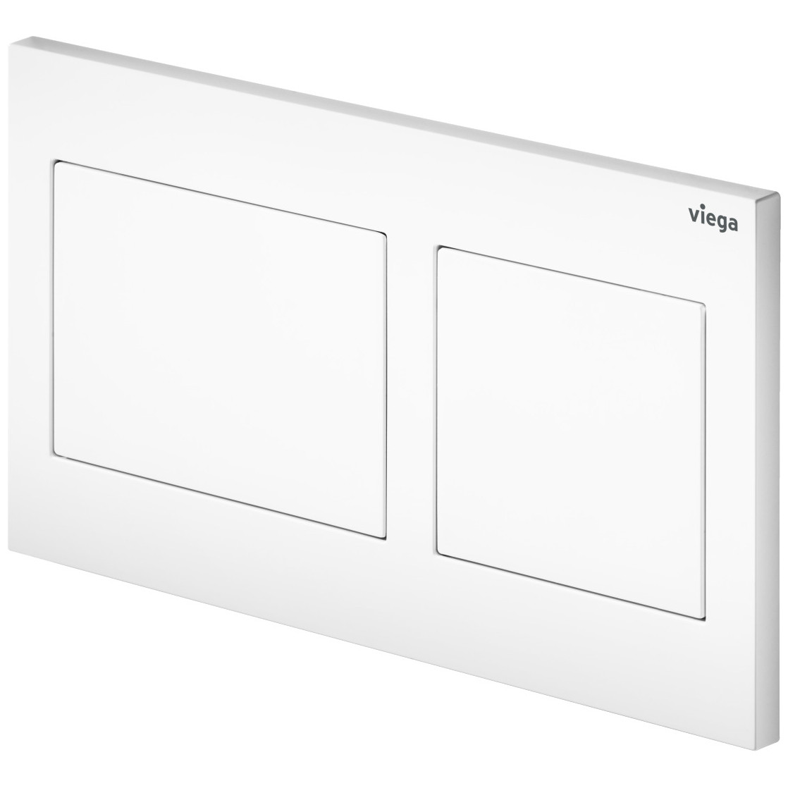 Viega WC Betätigungsplatte VfS 21 8611.1 Kunststoff weiß alpin 2-Mengen-Spültechnik 773250