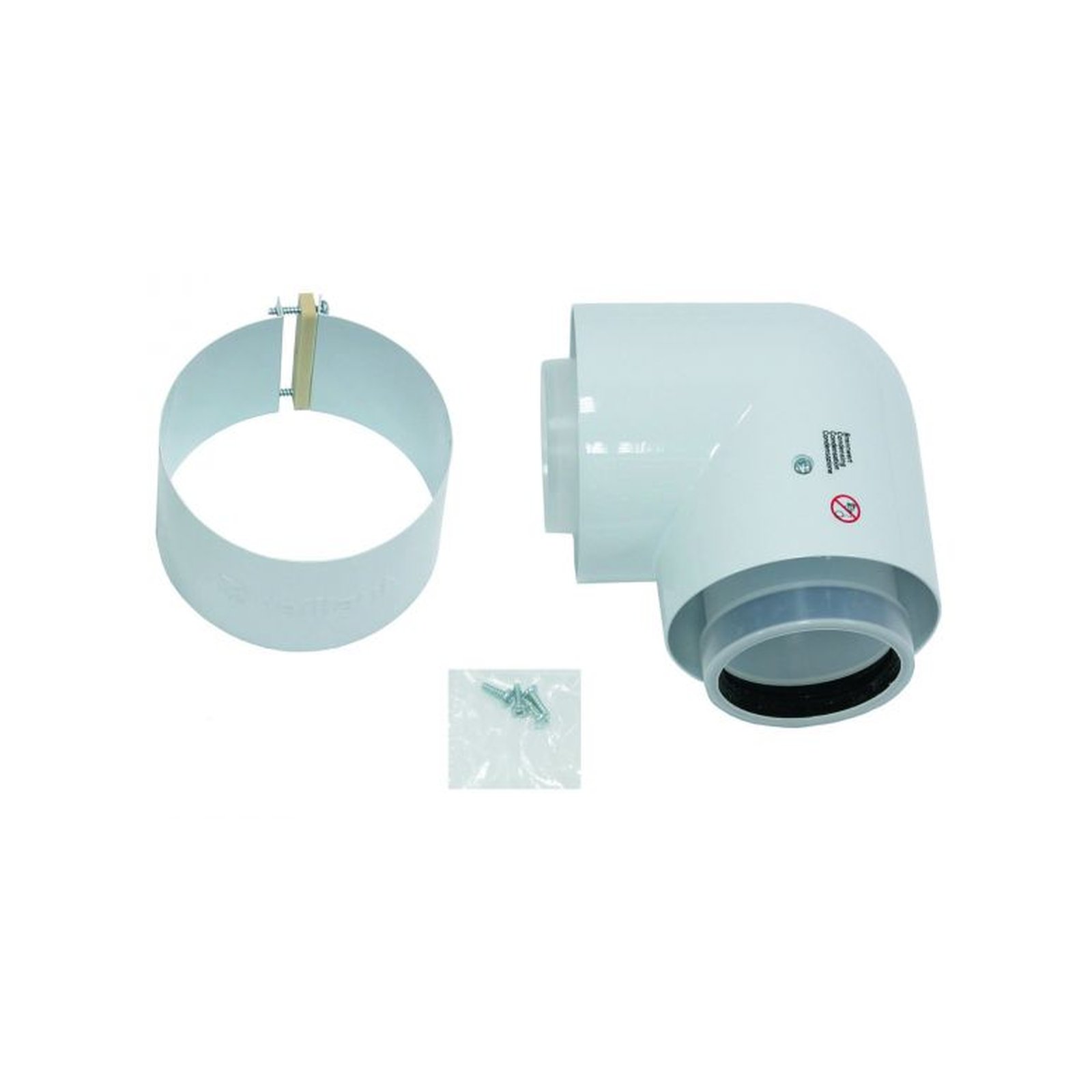 Vaillant Bogen 87 Grad konzentrisch 80/125 mm PP Brennwert Luft-/Abgasführung 303210