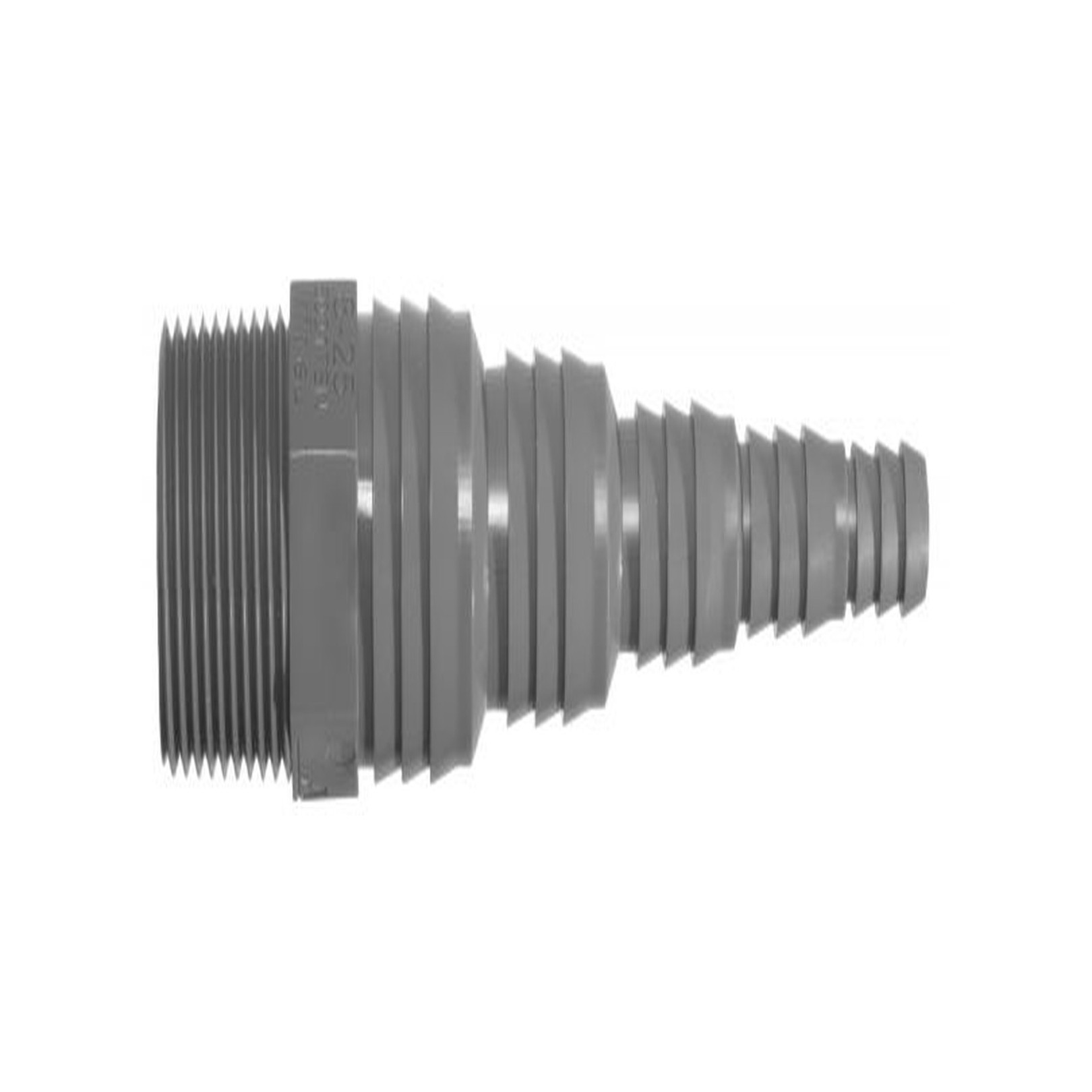 Airfit Pumpennippel 3/4 Zoll AG x 25-8 mm PVC Universal DN20 PN2 50017SN