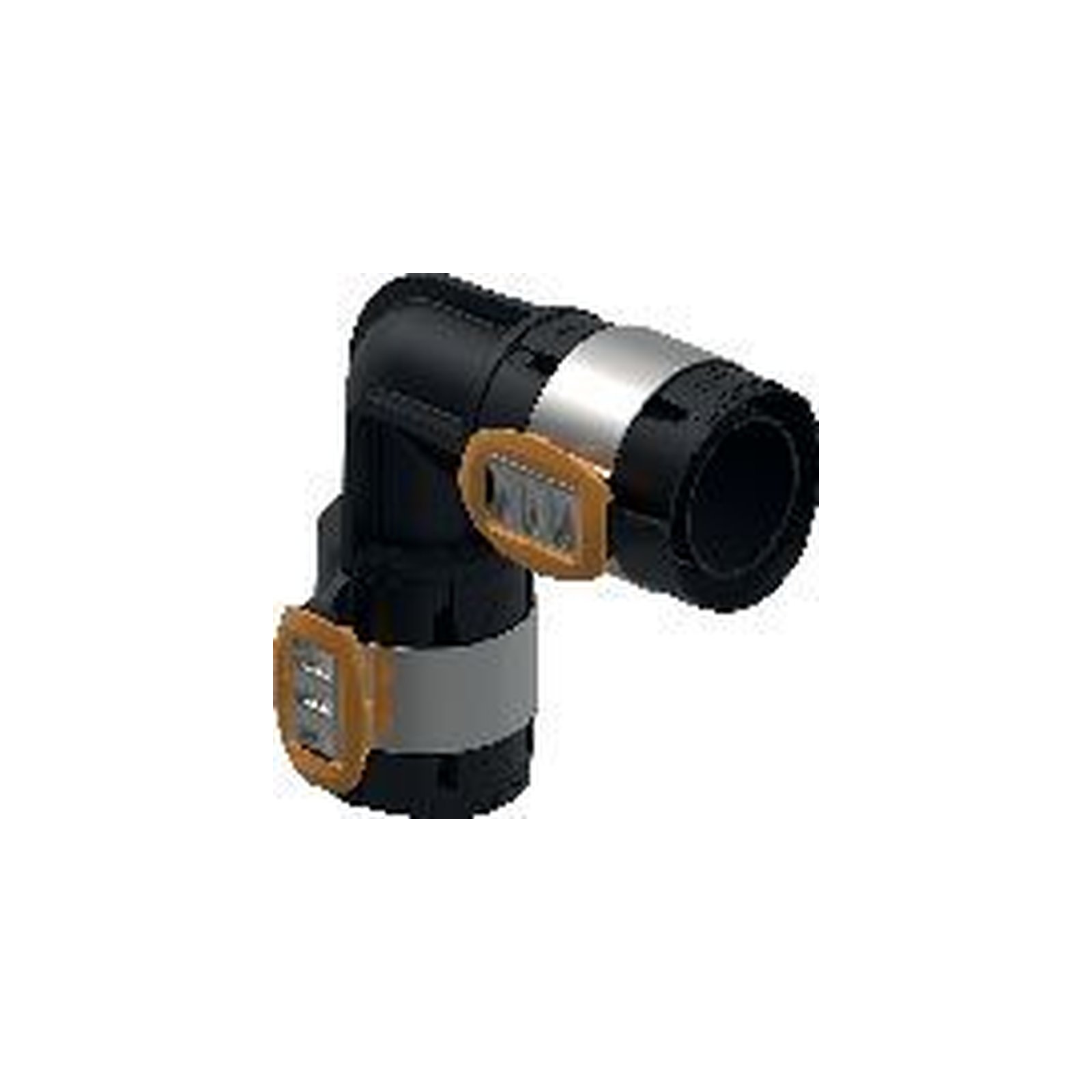 Geberit FlowFit Bogen 90 Grad PPSU DN 40 Ø 50 mm Pressindikator Pressverbinder 620075001 Geberit FlowFit Bogen 90 Grad PPSU 63 mm Pressindikator Pressverbinder 620076001