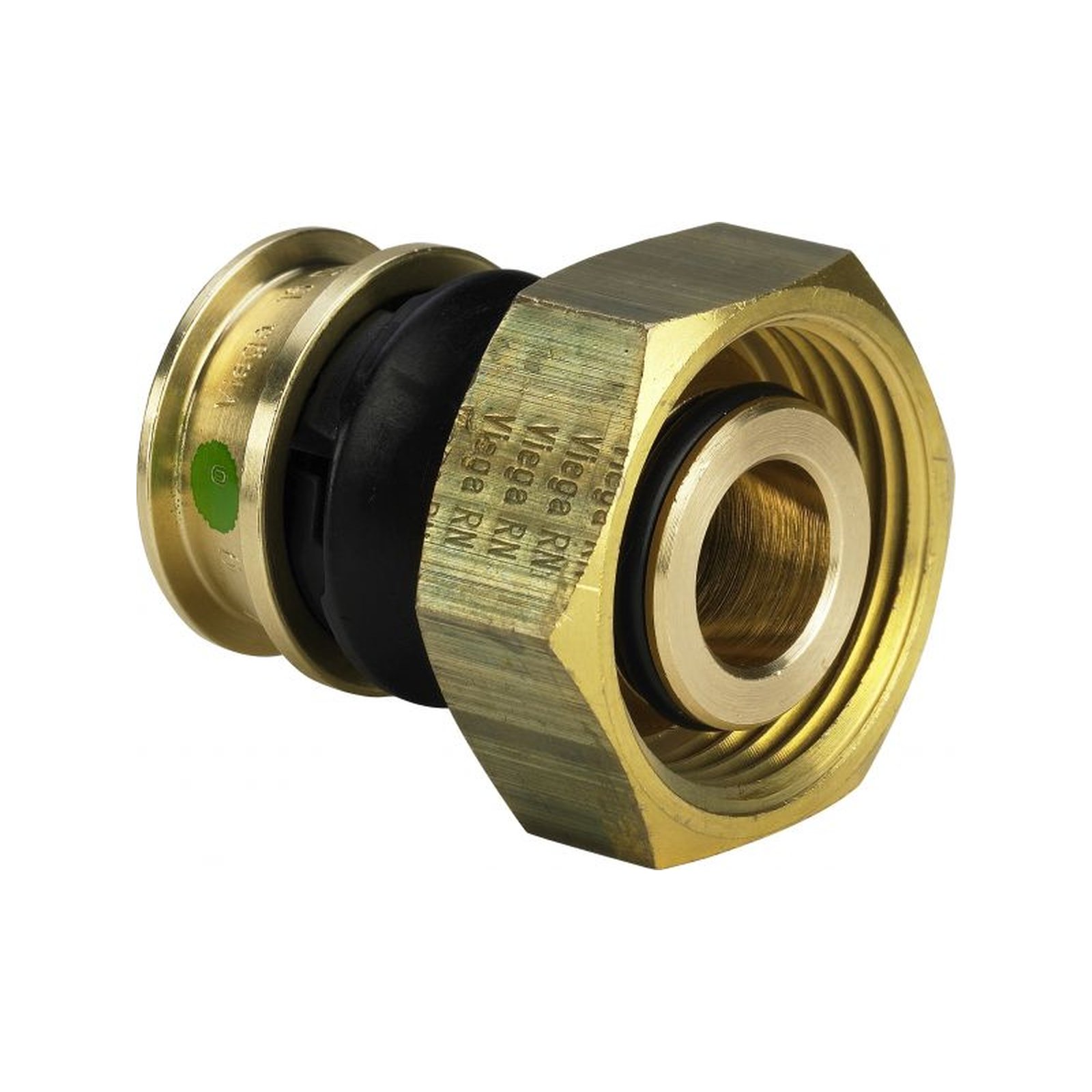 Viega Pressfitting Raxofix 5381 Verschraubung Eurokonus 20mm 3/4 Zoll IG SC-Contur Rotguss 647896