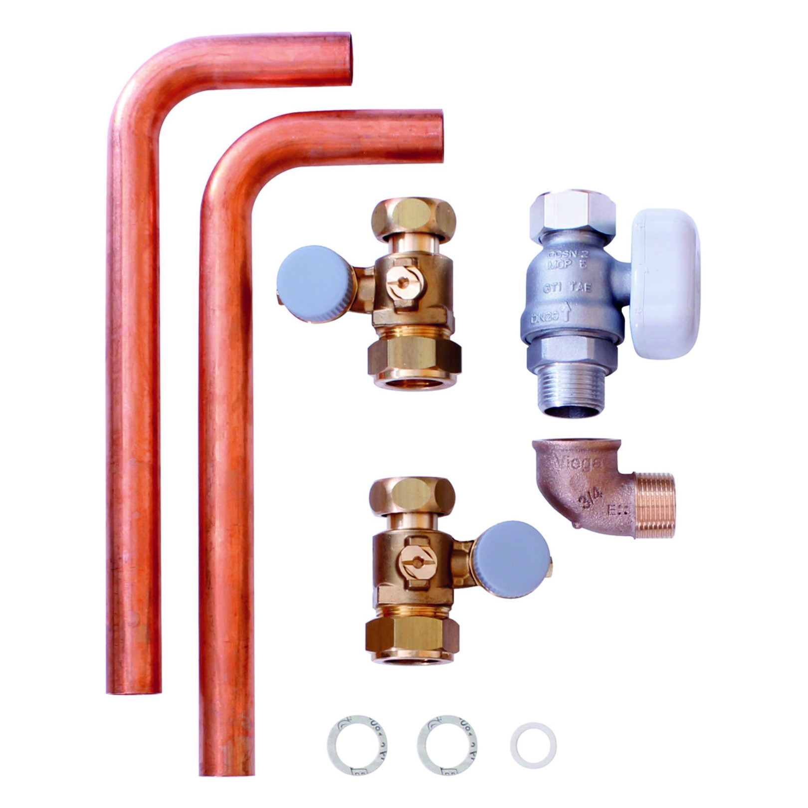 Vaillant VC-Installationsset Neuinstallation AP UP Rohre kürzbar ecoTEC exclusive 22x1.5 mm G 3/4 R 3/4 0020201897