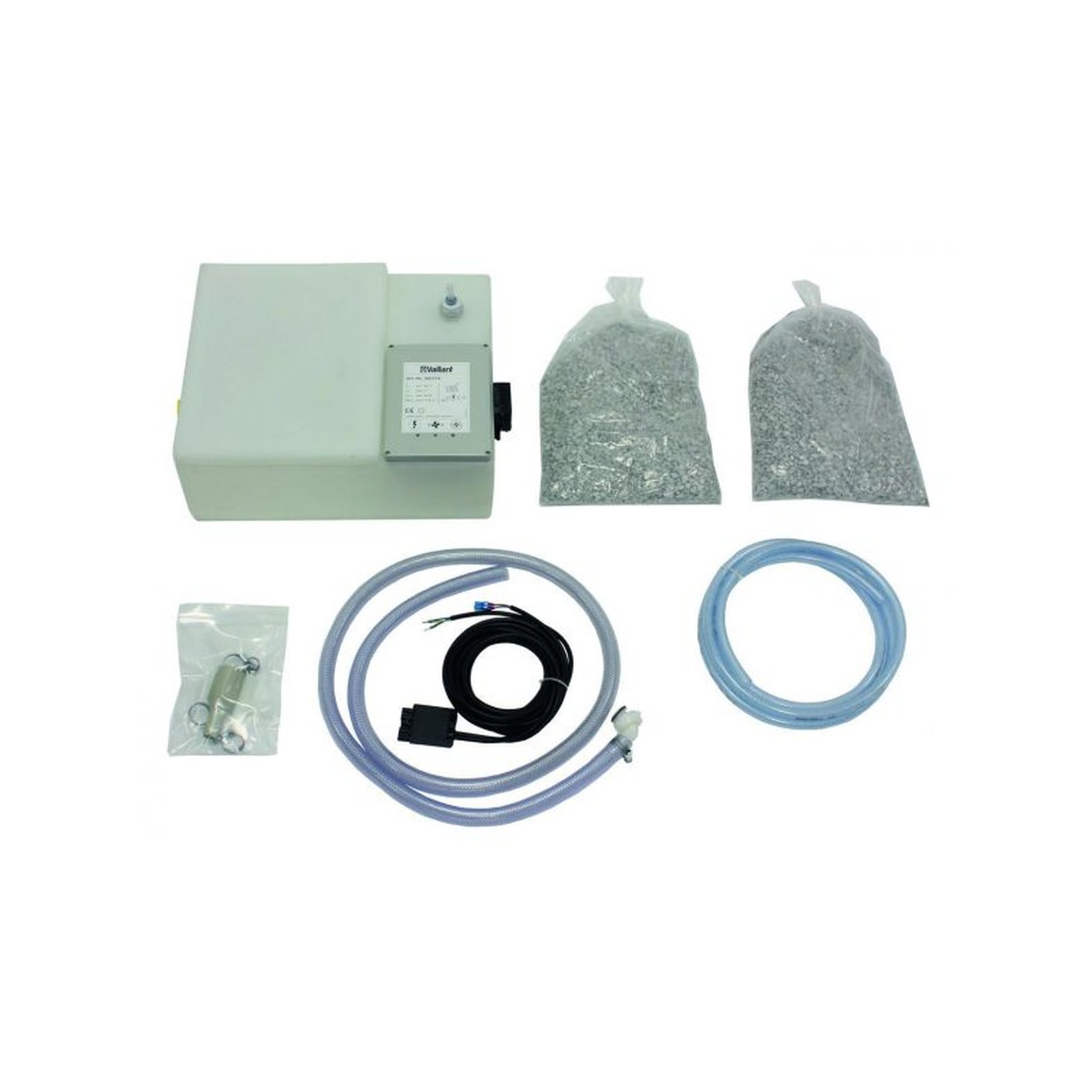 Vaillant Neutralisationseinrichtung Kondenswasserförderpumpe 200 kW Granulat Ablaufschlauch Zulaufschlauch 301374