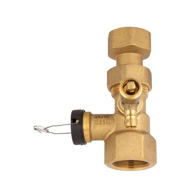 Afriso Kappenventil 1x1 Zoll Ablasshahn PN10 120C Messing Hersteller-Artikelnummer 77934