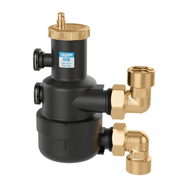 CALEFFI Entluefter HED Hocheffizienz 1-1-4-Zoll IG Heizungszubehoer 551607