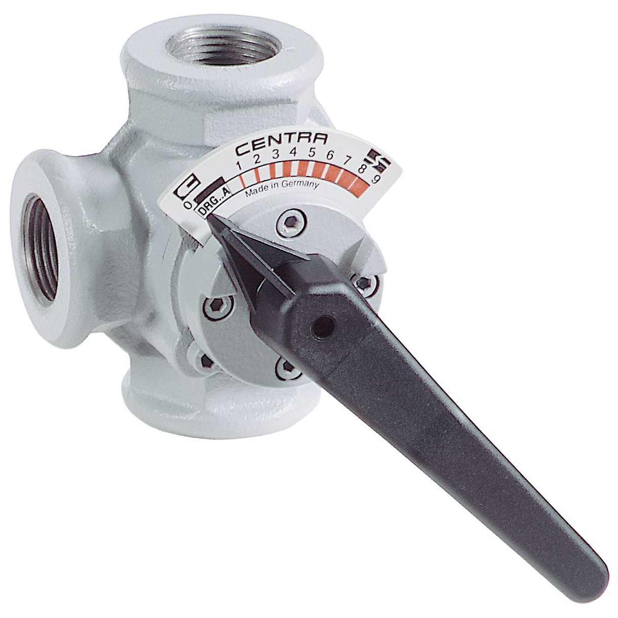 Honeywell Dreiwege-Mischer DR40GMLA DN40 PN6 Grauguss Muffenausführung Kvs 25 0 O-Ring Abdichtung DR40GMLA