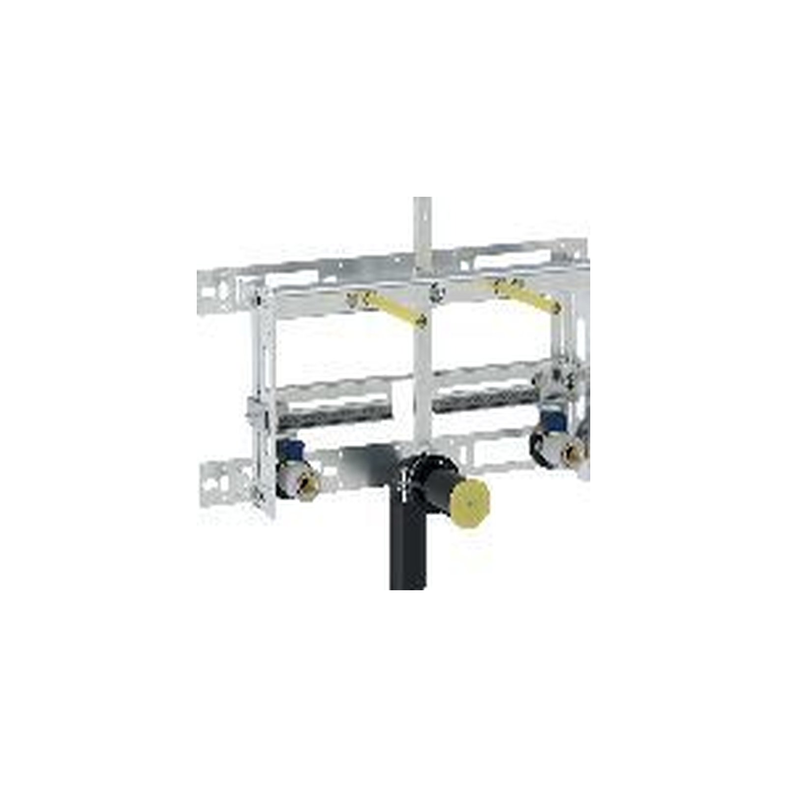 Geberit Kombifix Vorwandelement Bidet Universal Wandmontage höhenverstellbar Stahl 457530001