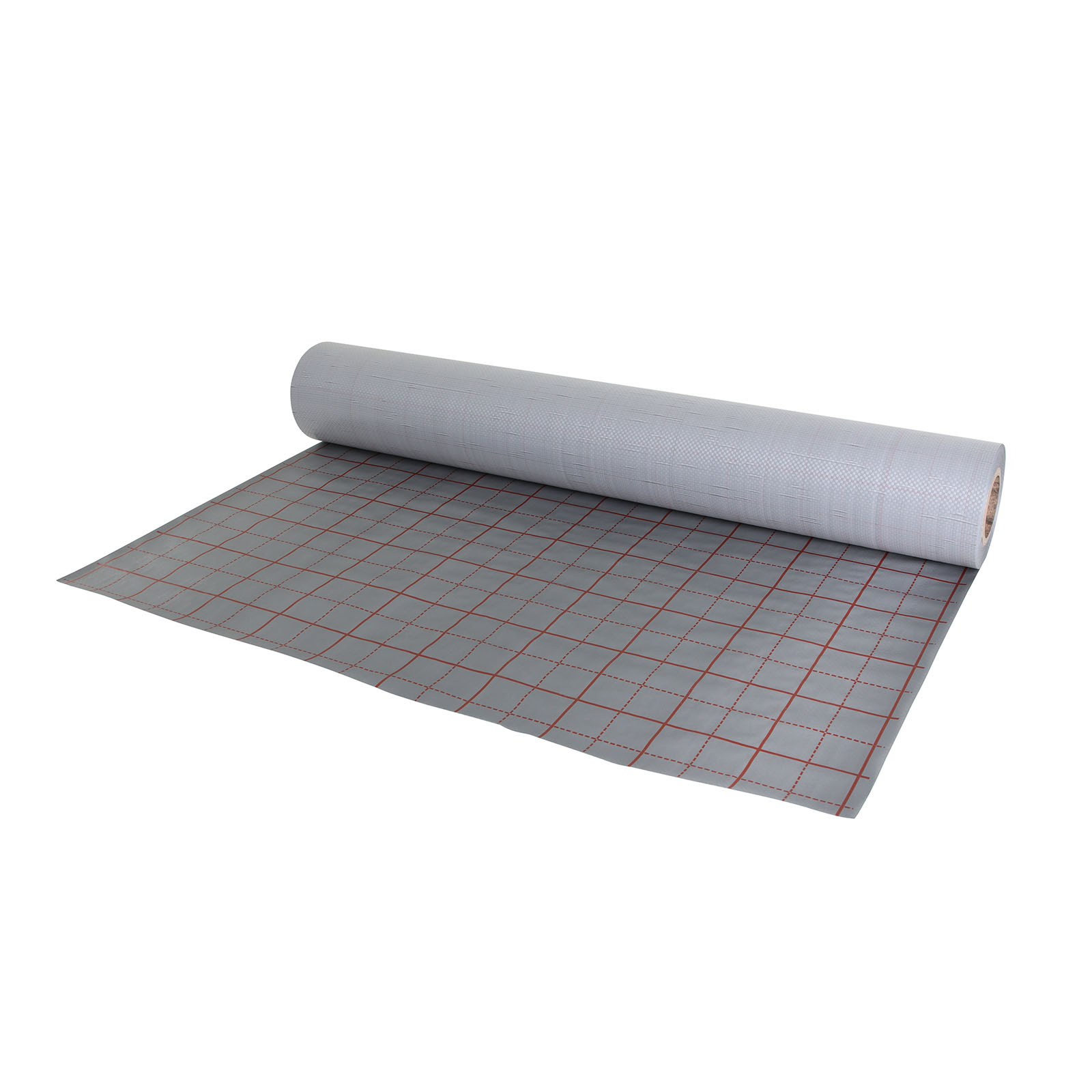 HTD Tacker Rasterfolie mit Gewebebändchen silber-rot VPE 103 qm HTD Tacker Rasterfolie mit Gewebebändchen silber-rot VPE 103 qm