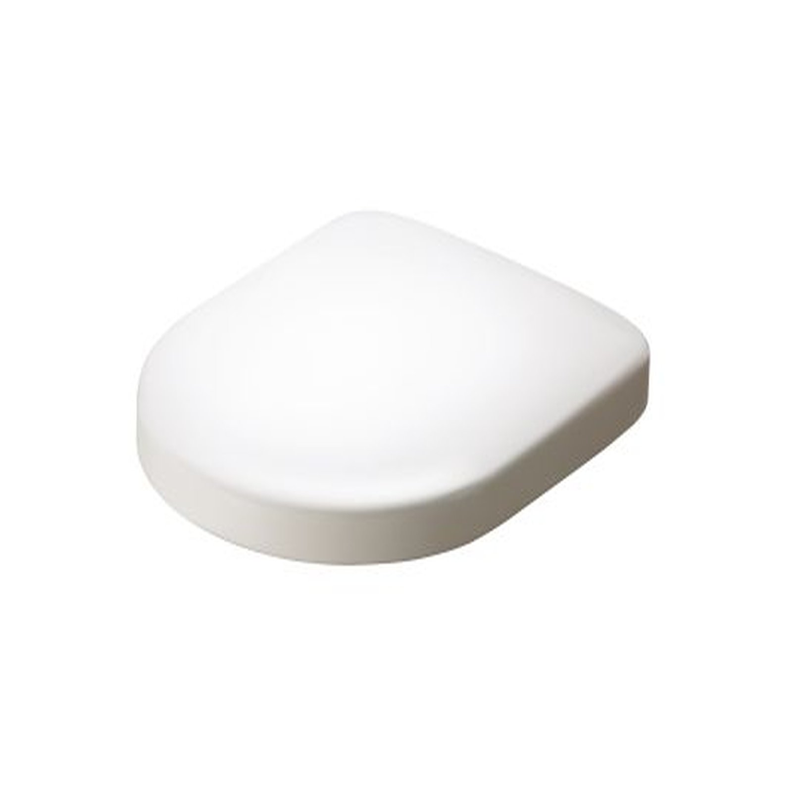 TOTO WC-Sitz VC100N Absenkautomatik Edelstahlscharniere Ureaharz weiß 387x471x60 mm VC100N