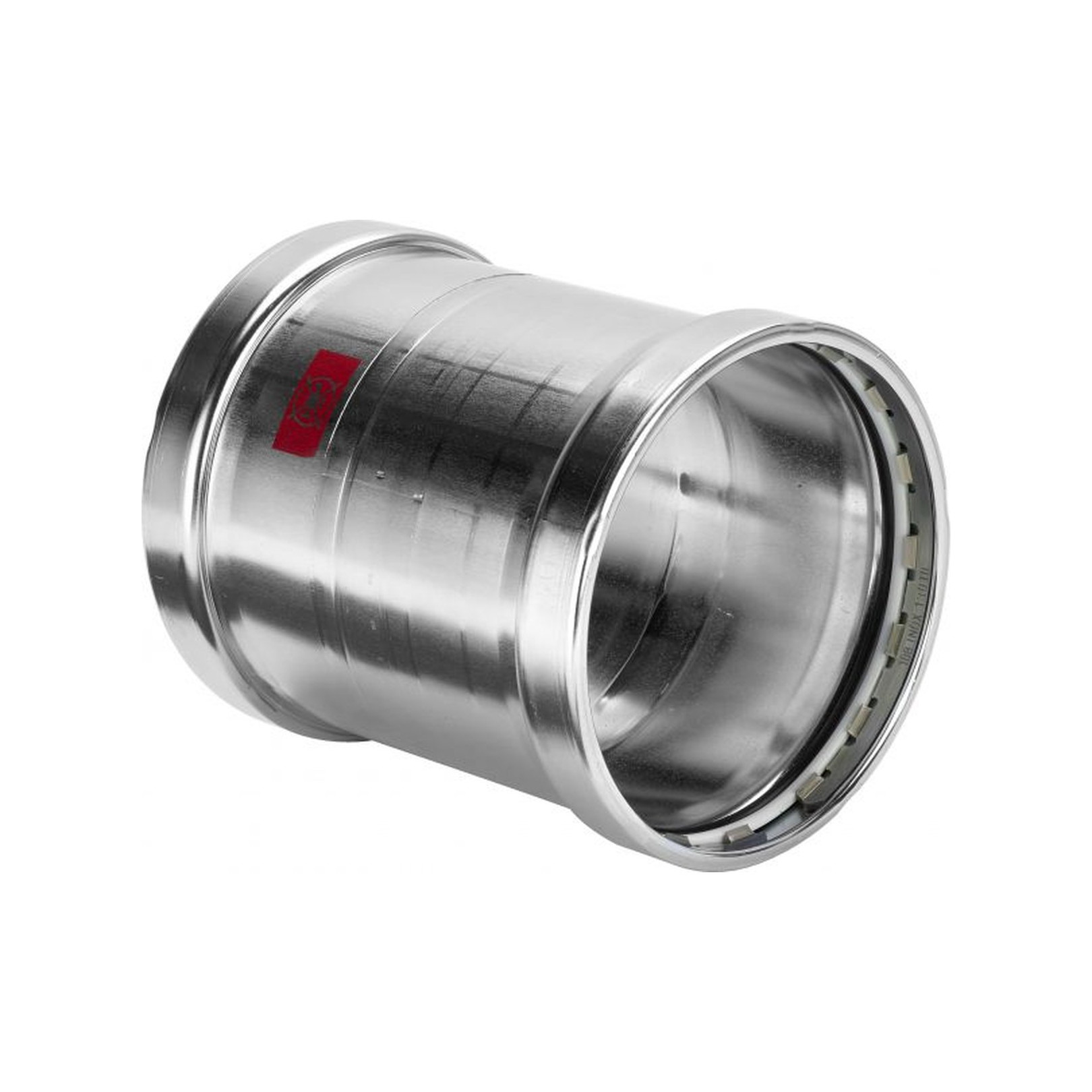 Viega Schiebemuffe Prestabo 76,1 mm Stahl unlegiert verzinkt SC-Contur EPDM 597771