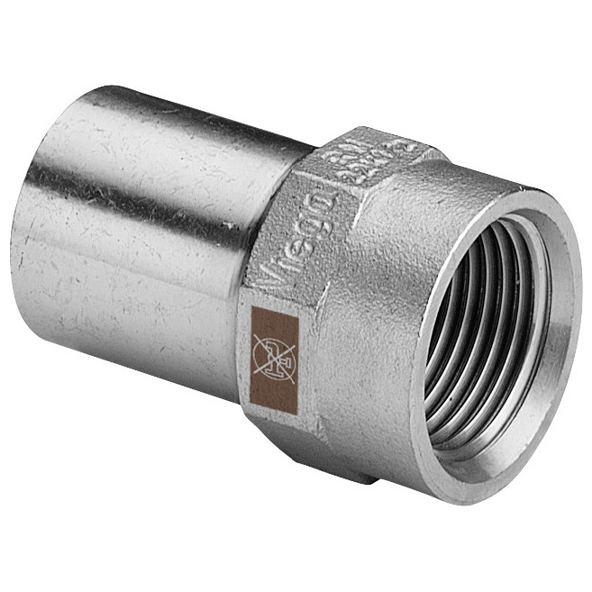 Viega Temponox EinsteckStück 1712.1 18mm Rp1/2 Stahl nichtrostend 812676