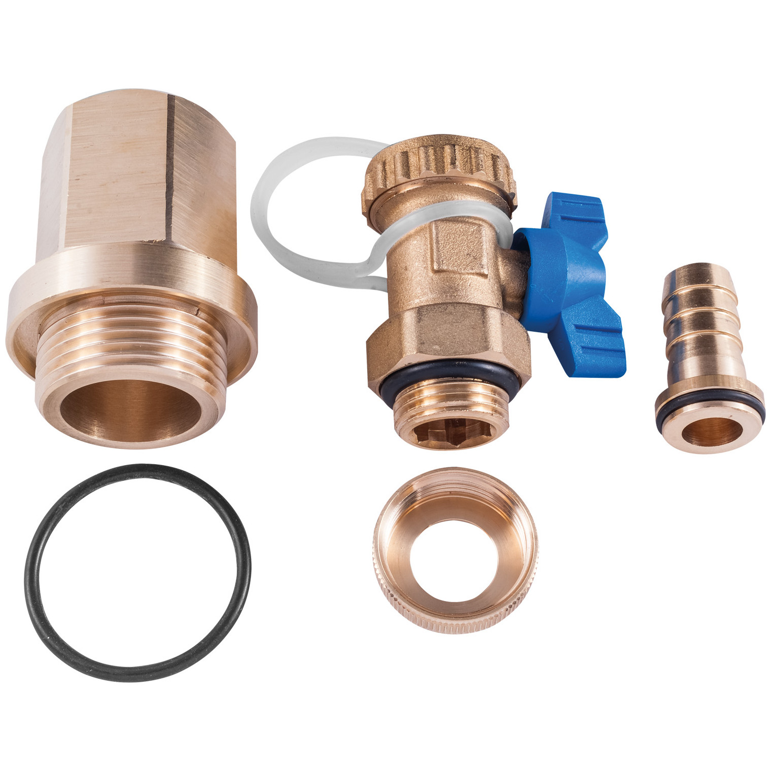Bosch Installationszubehör KES 2 Kesselentleerungsset Entleerungsventil Schlauchtülle 8718584536