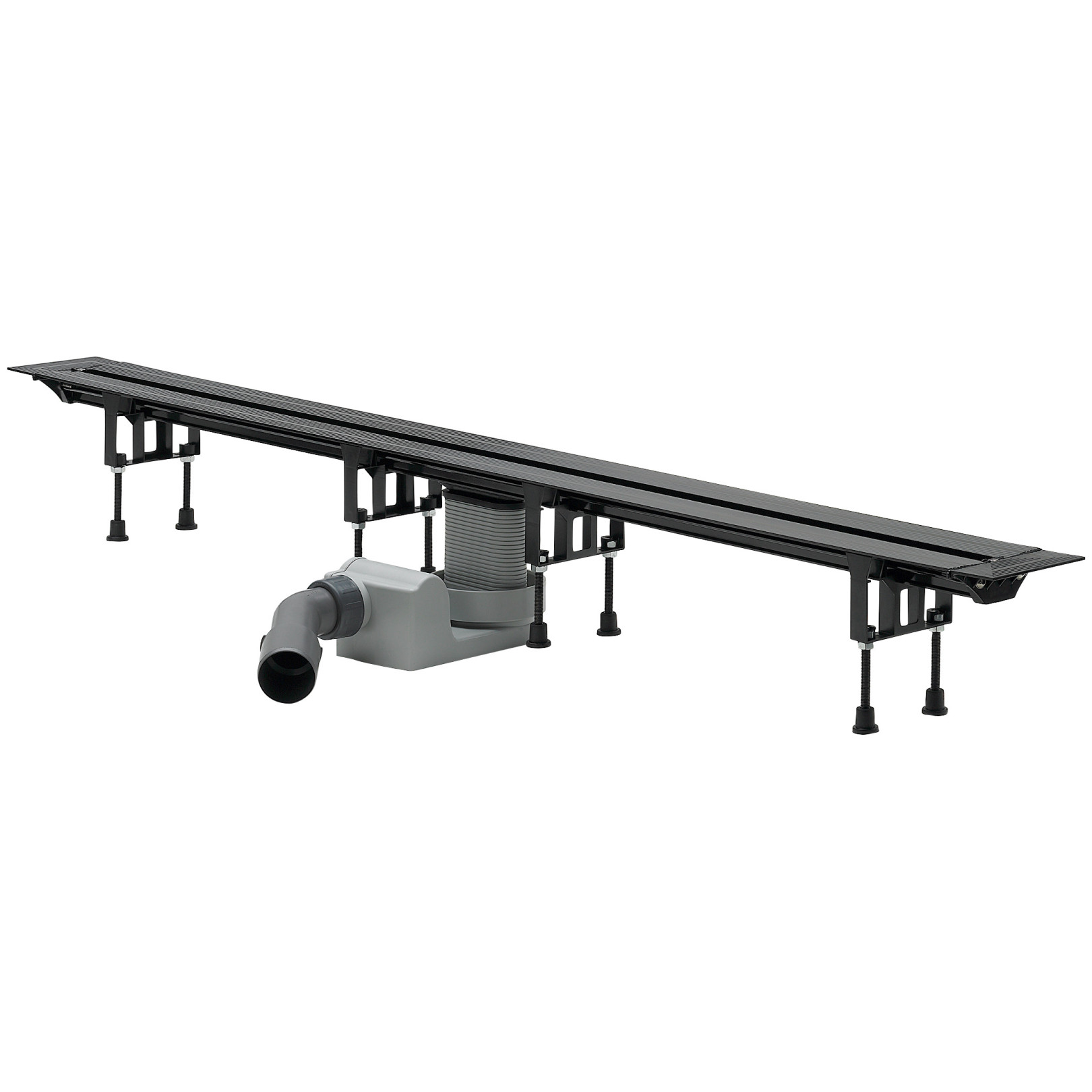 Viega Duschrinne Grundkörper Advantix Vario 4965.10 300-1200mm stufenlos ablängbar Ablaufgarnitur 686277