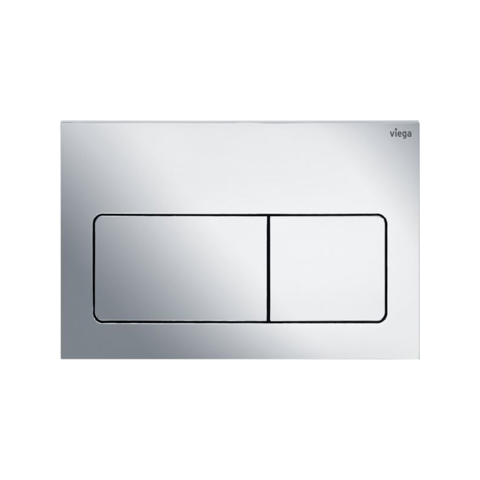 Viega WC Betätigungsplatte VfL 5 8601.1 verchromt Kunststoff Prevista Visign for Life 5 2-Mengen-Spültechnik 773717