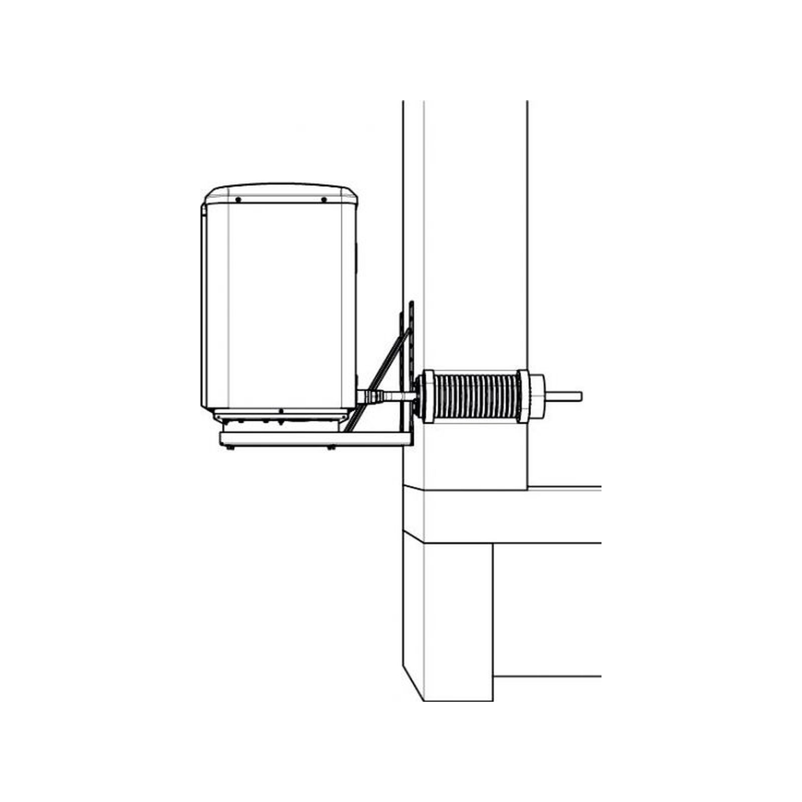 Wolf Wanddurchführung Set DN160/25 CHA Edelstahlwellrohr Abdichtset Montagezubehör 2075161