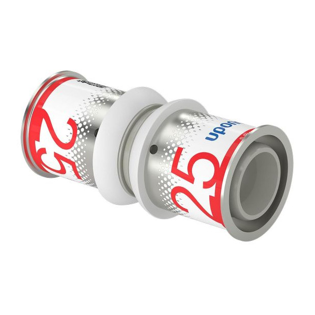 Uponor S-Press PLUS Kupplung PPSU Pressmuffe 25 mm gerade DVGW zertifiziert 1039935