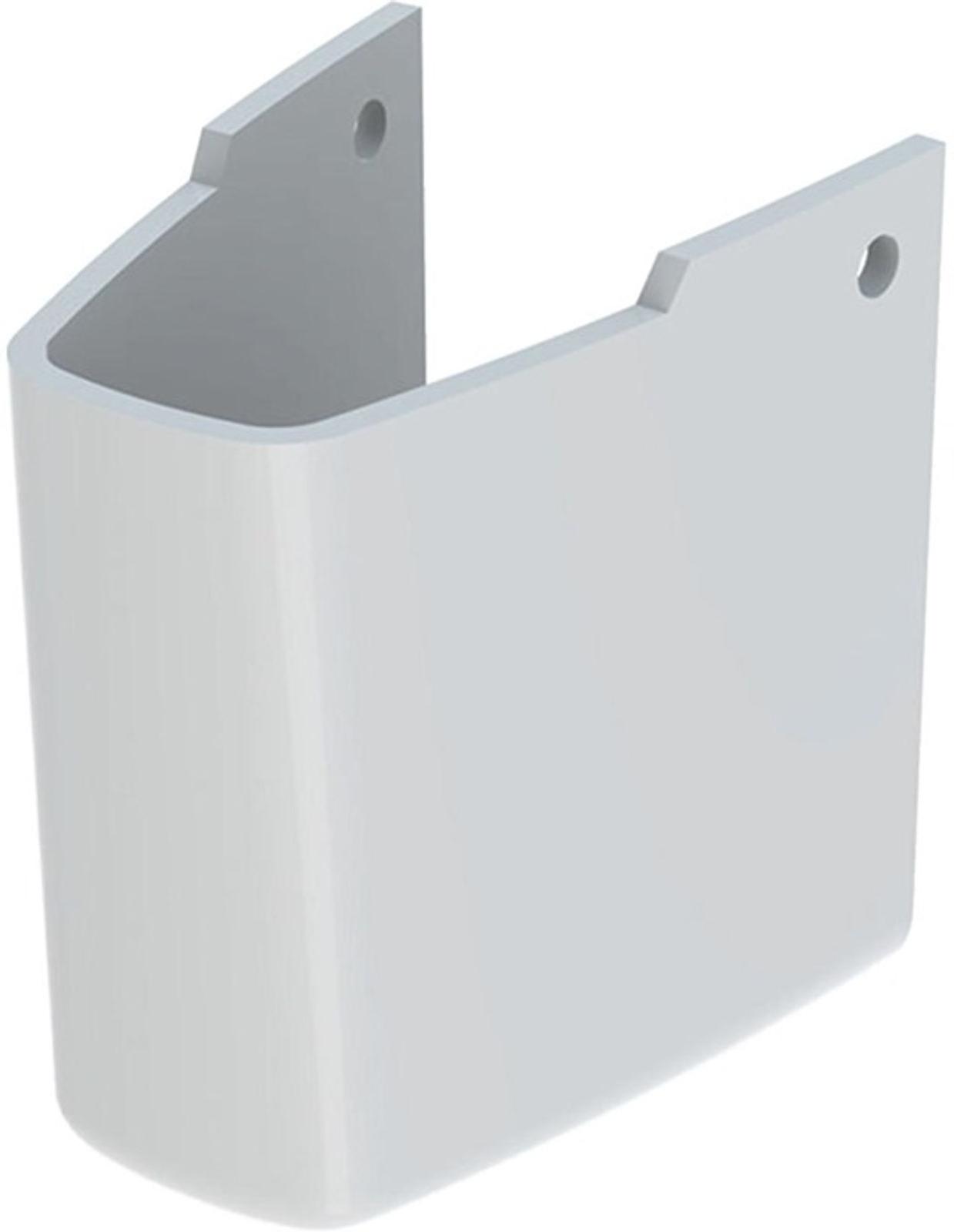 Geberit Halbsäule Renova Plan weiß Sanitärkeramik Kerafix Befestigung 292110000