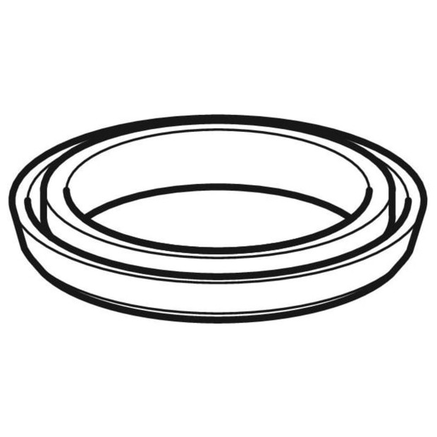 Geberit Profildichtung Bassin 241.859 Ersatzdichtung UP-Spülkasten ab 2008 Serviceöffnung 22x14 cm 241868001