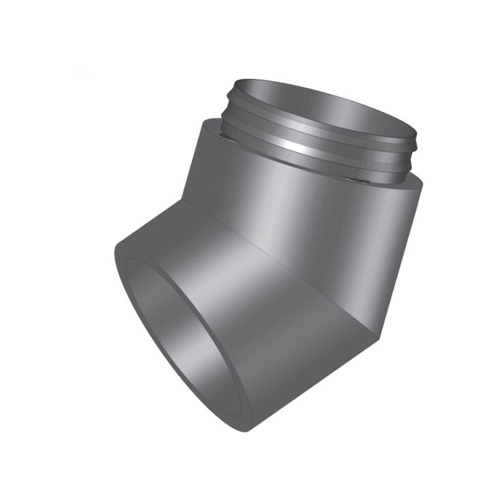 Helios Isopipe Bogen 45 Grad IP-B 160/45 Innenverbinder EPE NW 160 09449