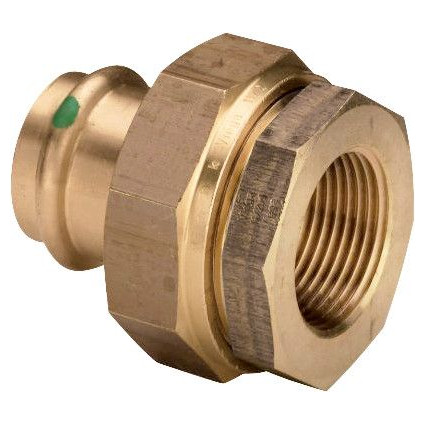 Viega Isolierverschraubung Sanpress Nr.2267 22x1 Rotguss SC-Contur EPDM 469504