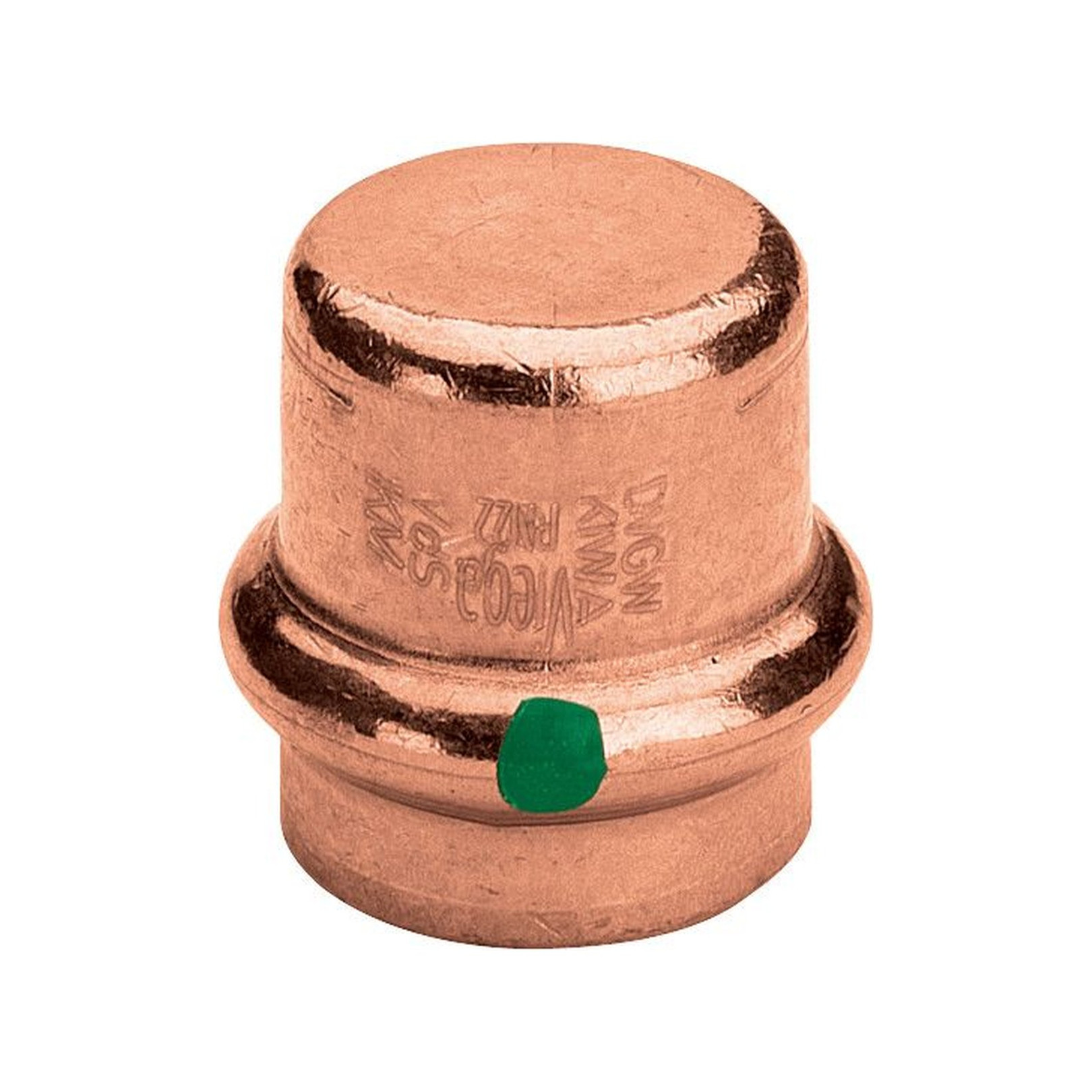 Viega Pressfitting Kupfer Kappe Profipress 12 mm V-Kontur SC-Contur EPDM 349295