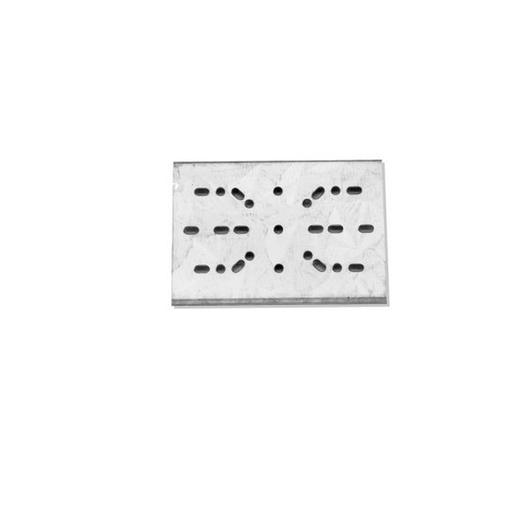 Walraven Fixierplättchen BISMAT 1280 sendzimirverzinkt 70x52x1 0835000