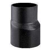 Geberit PE Reduktion exzentrisch lang d160 110 PE-HD 369584161