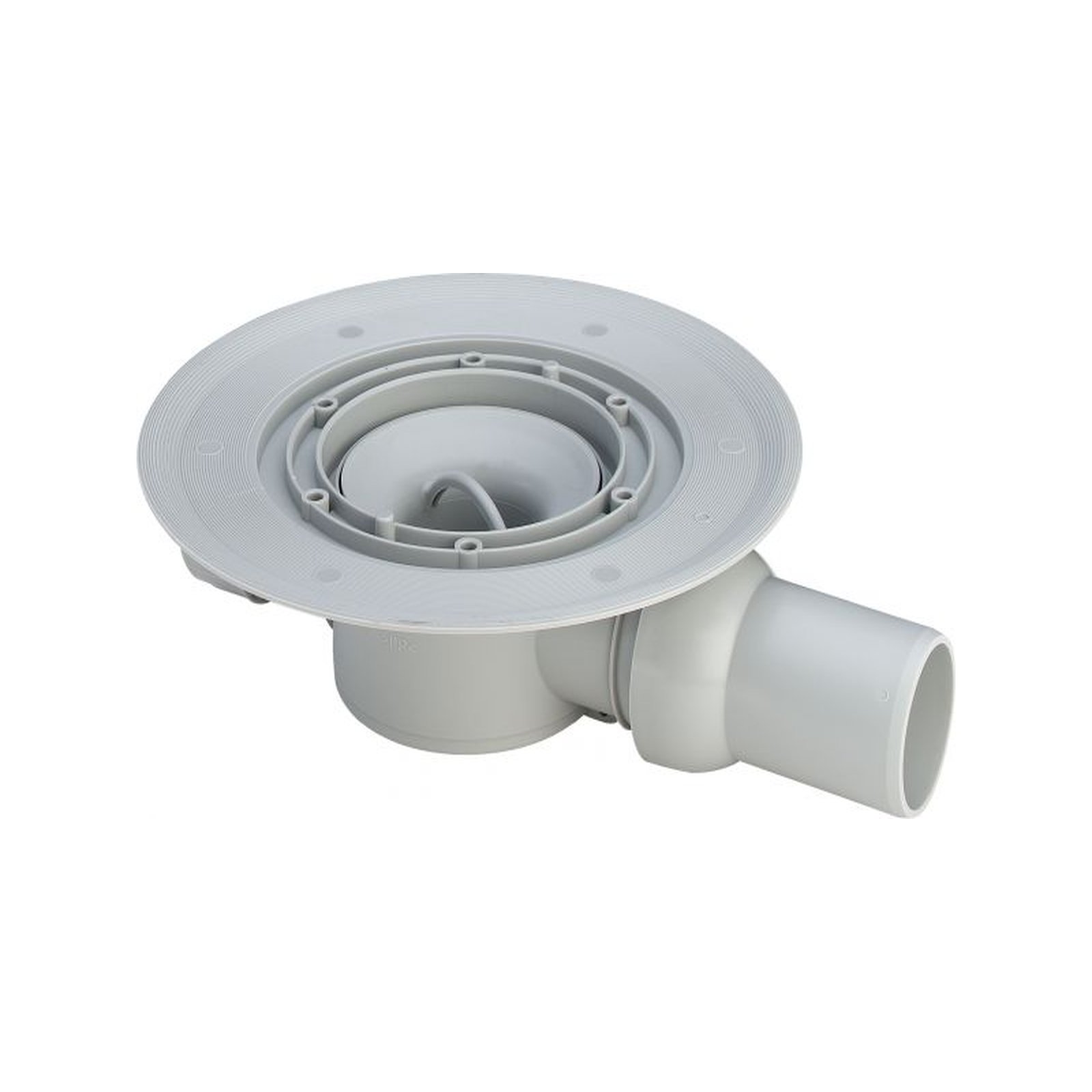 Viega Badablauf 4935.6 DN 50 Kunststoff Kugelgelenkablaufstutzen waagerecht ohne Aufsatz 485412