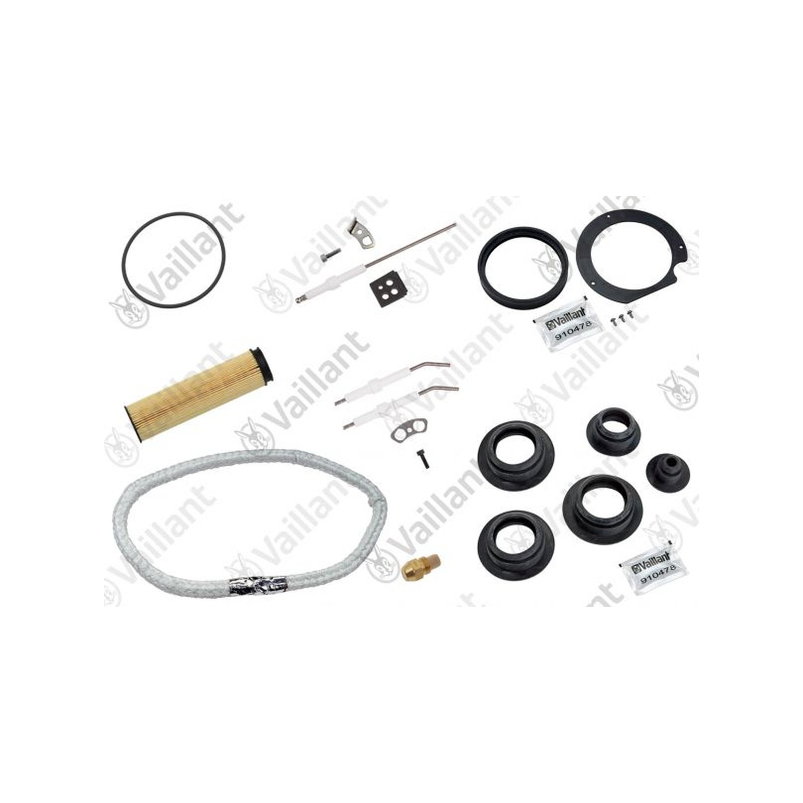 Vaillant Wartungsset VKO 256/3-7 Dichtungssatz Brennerdichtung Zündelektrode 0010027631