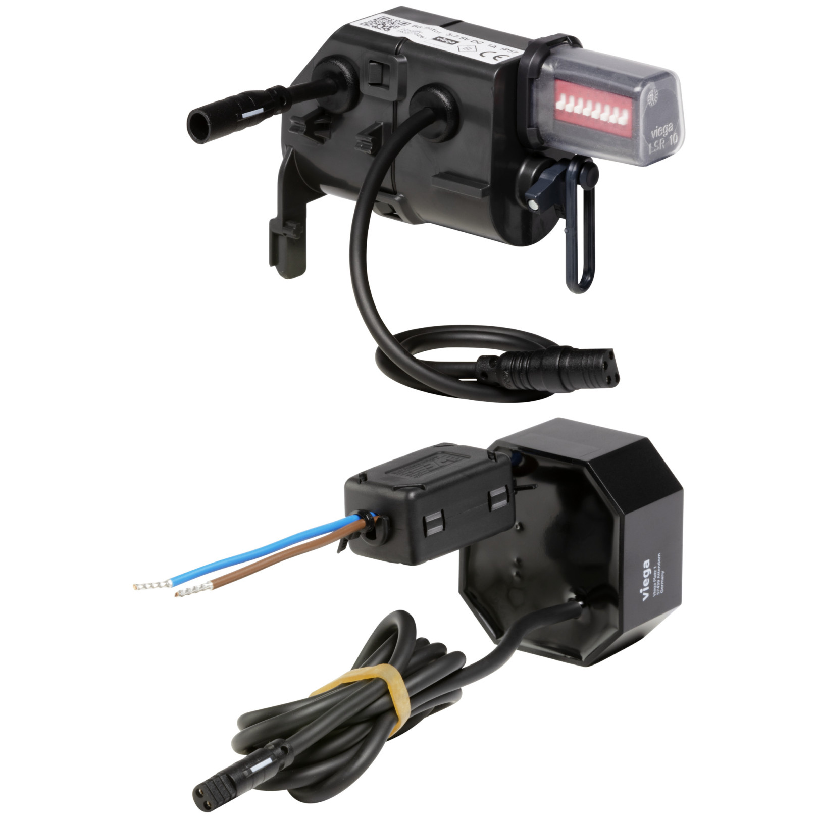 Viega Zubehörset elektronisch 8655.11 Motoreinheit Netzteil Prevista WC-Betätigungsplatte 783952