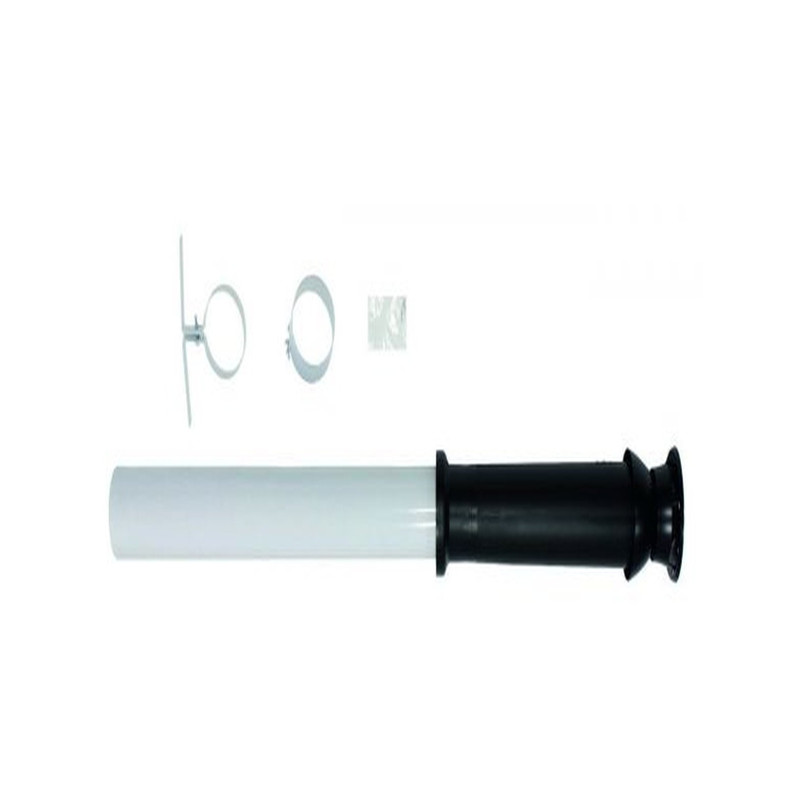 Vaillant Dachdurchführung senkrecht turboTEC 60/100 mm Aluminium schwarz konzentrisch 303830