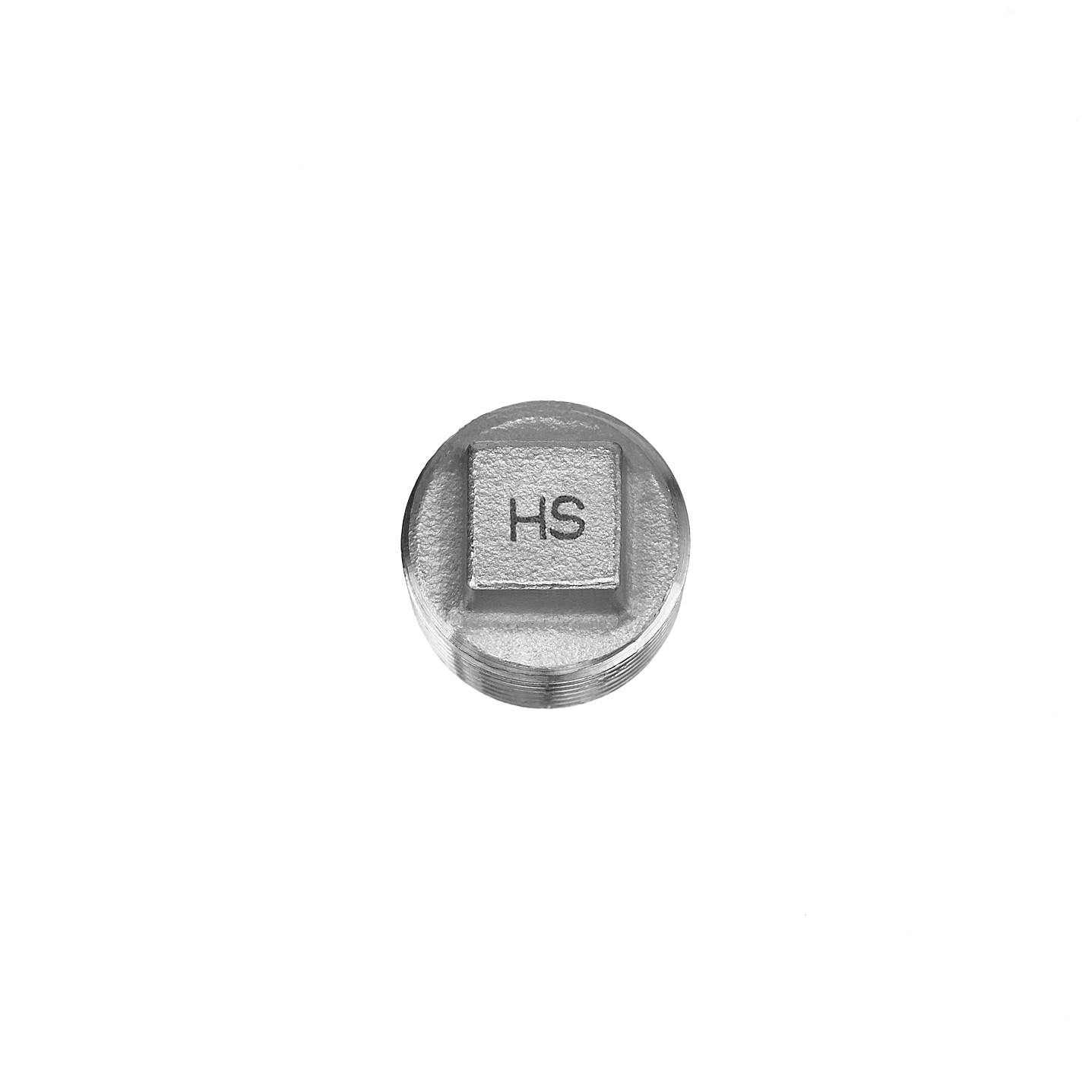 Schmidt Hermann Edelstahl Stopfen 1 Zoll V4A Gewindefitting PN10 28291005