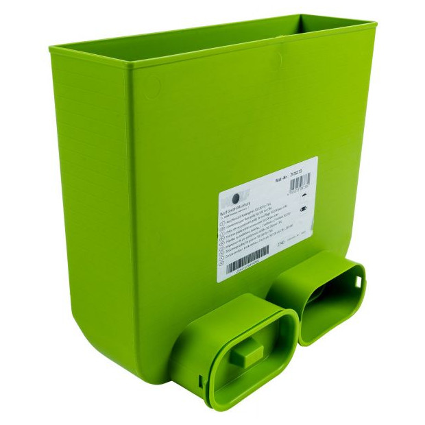 WOLF Anschlussteil Flachkanal 50x100 Bodengitter 90Grad antistatisch antibakteriell 2576173