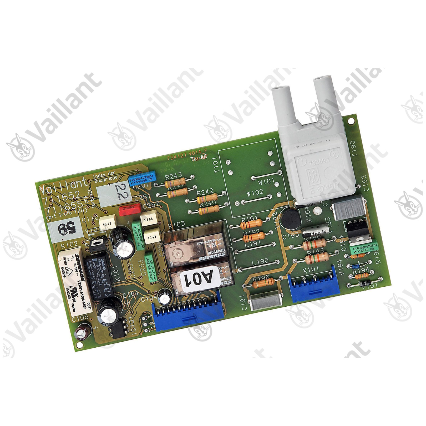 Vaillant Gasfeuerungsautomat 100565 kompatibel VC 105 E VC 195 E-C VC 205plus255 E VCW 195 E-C VCW 205plus255 E HAN 100565