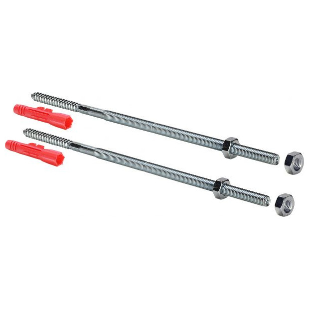 Viega Befestigungssatz Prevista Dry 8180.73 Einzelmontage Massivwand tiefenverstellbar 678630