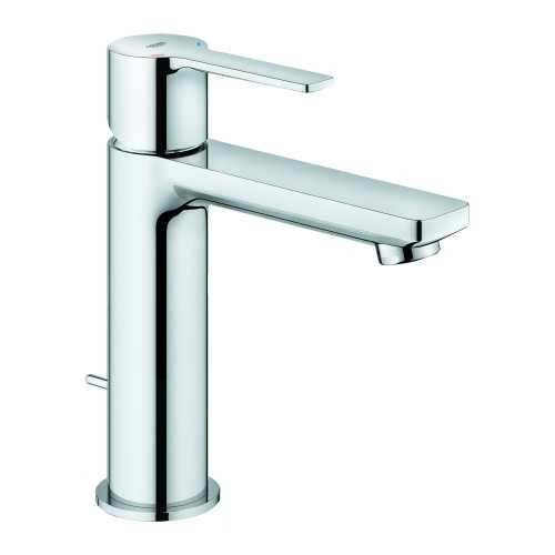 Grohe Waschtischarmatur Einhebel Lineare S-Size Temperaturbegrenzer Chrom SilkMove 32114001