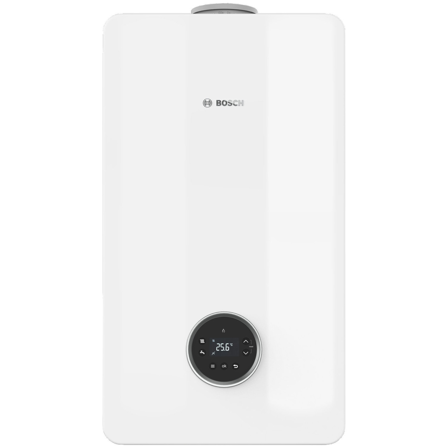 Bosch Gas Brennwertgerät GC5300iW 20-30 CR 23 Kombi Warmwasserbereitung Aluminium-Silizium-Wärmeblock 7736902111