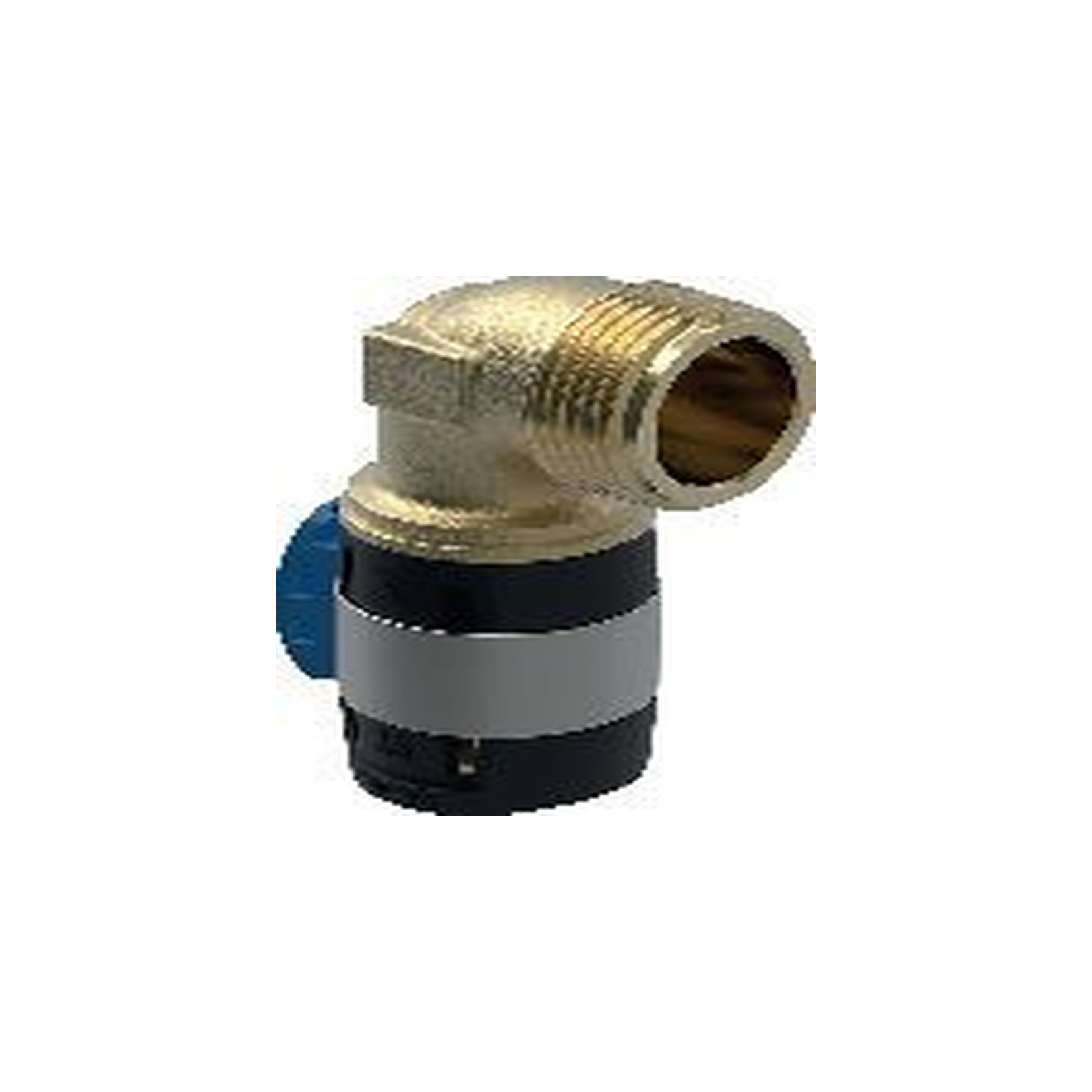 Geberit FlowFit Übergangsbogen 90 Grad Rotguss bleifrei 16 mm 3/4 Zoll Pressindikator 620520001