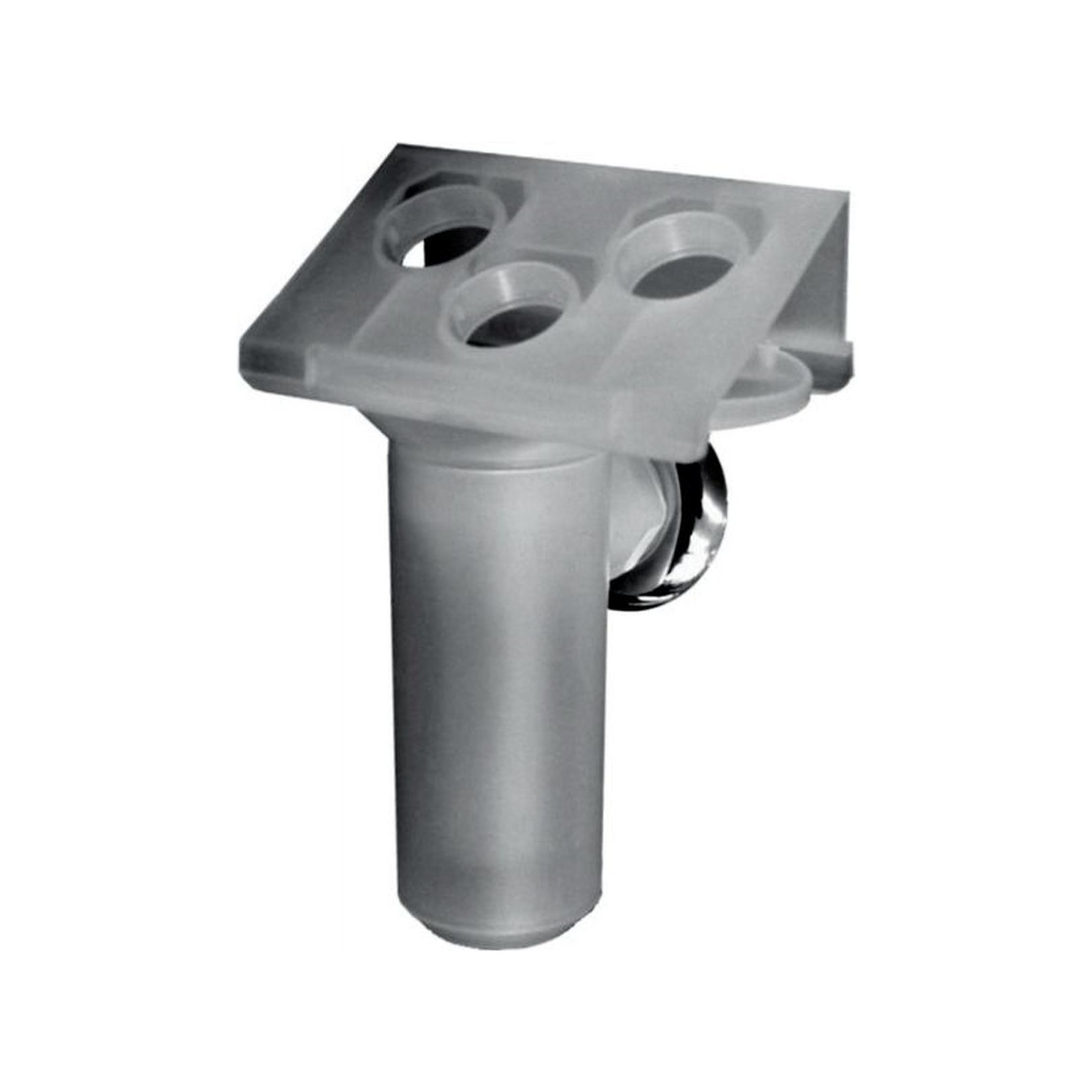 Wolf Ablauftrichter R1 Siphon Rosette Schlauchhalter 3-fach Kunststoff Gasthermen 8602888