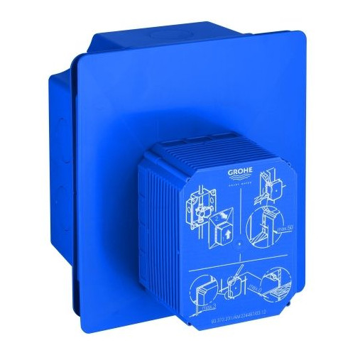 GROHE Urinal-Rohbauset Rapido UMB 38787 manuelle Betätigung Tectron IR Elektronik 6V 38787000