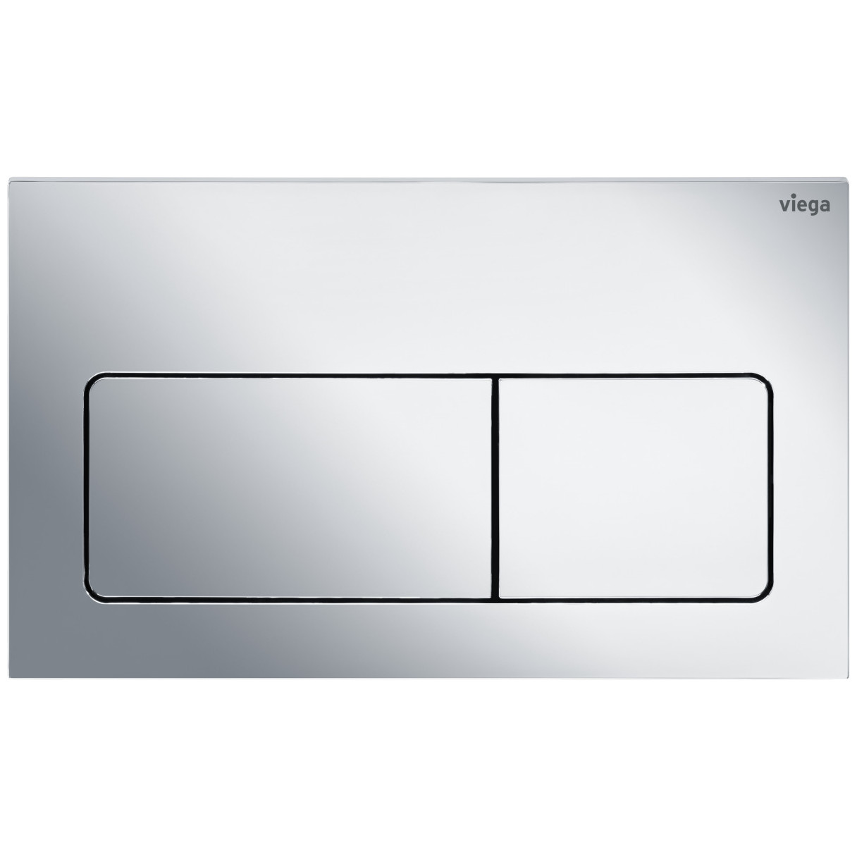 Viega WC Betätigungsplatte VfL 5 8601.1 verchromt Kunststoff Prevista Visign for Life 5 2-Mengen-Spültechnik 773717