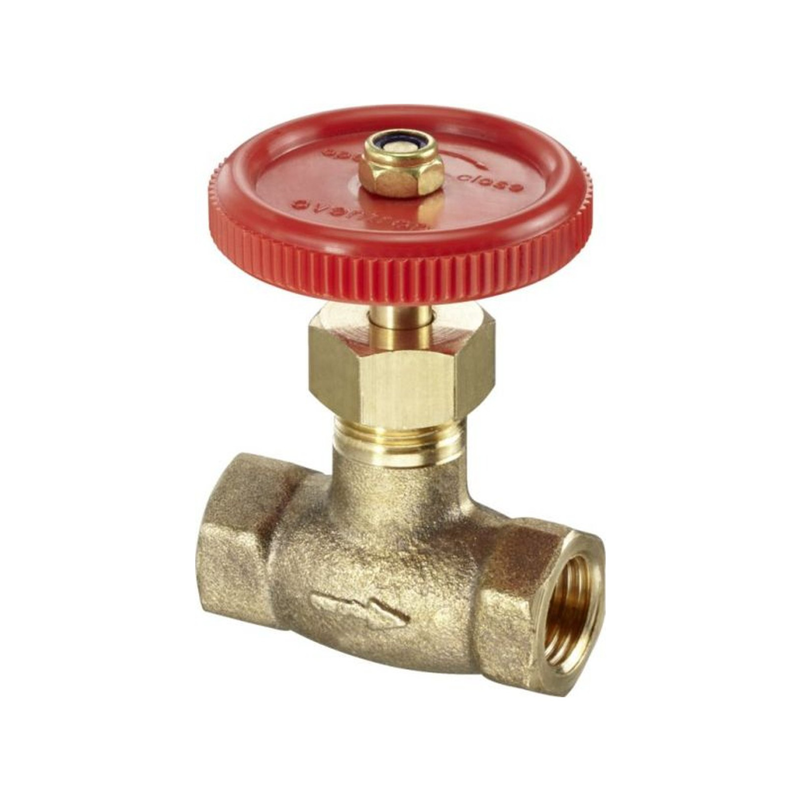 Oventrop Nadeldurchgangventil 1-4-IG Messing DN8 2091002