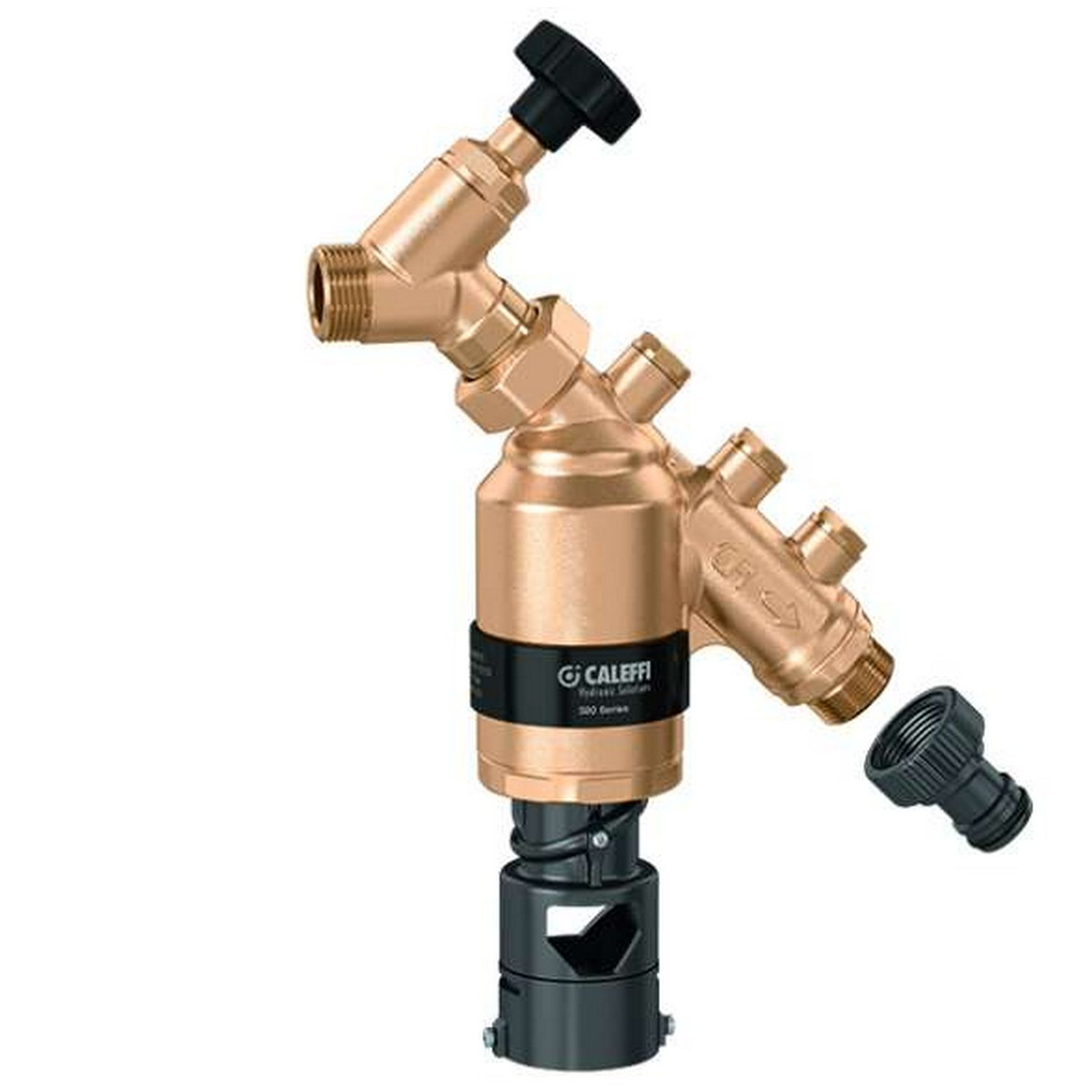 Caleffi Systemtrenner BA Typ 580240 DN15 1/2 AG Absperrventil Schmutzfänger Messing 580240