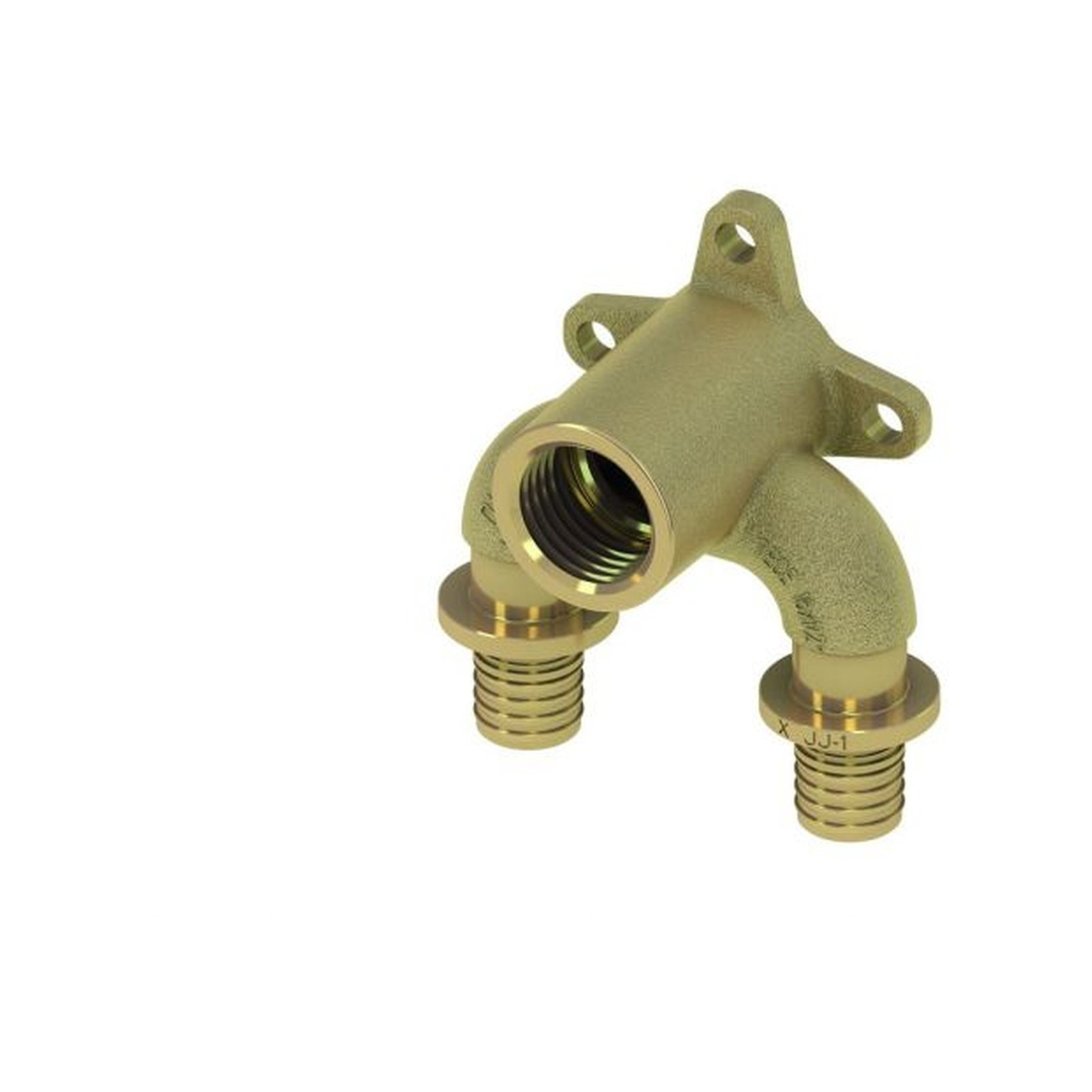 TECEflex U-Doppelwandscheibe 16 Rp 1/2 16 Siliziumbronze druckverlustoptimiert 708625