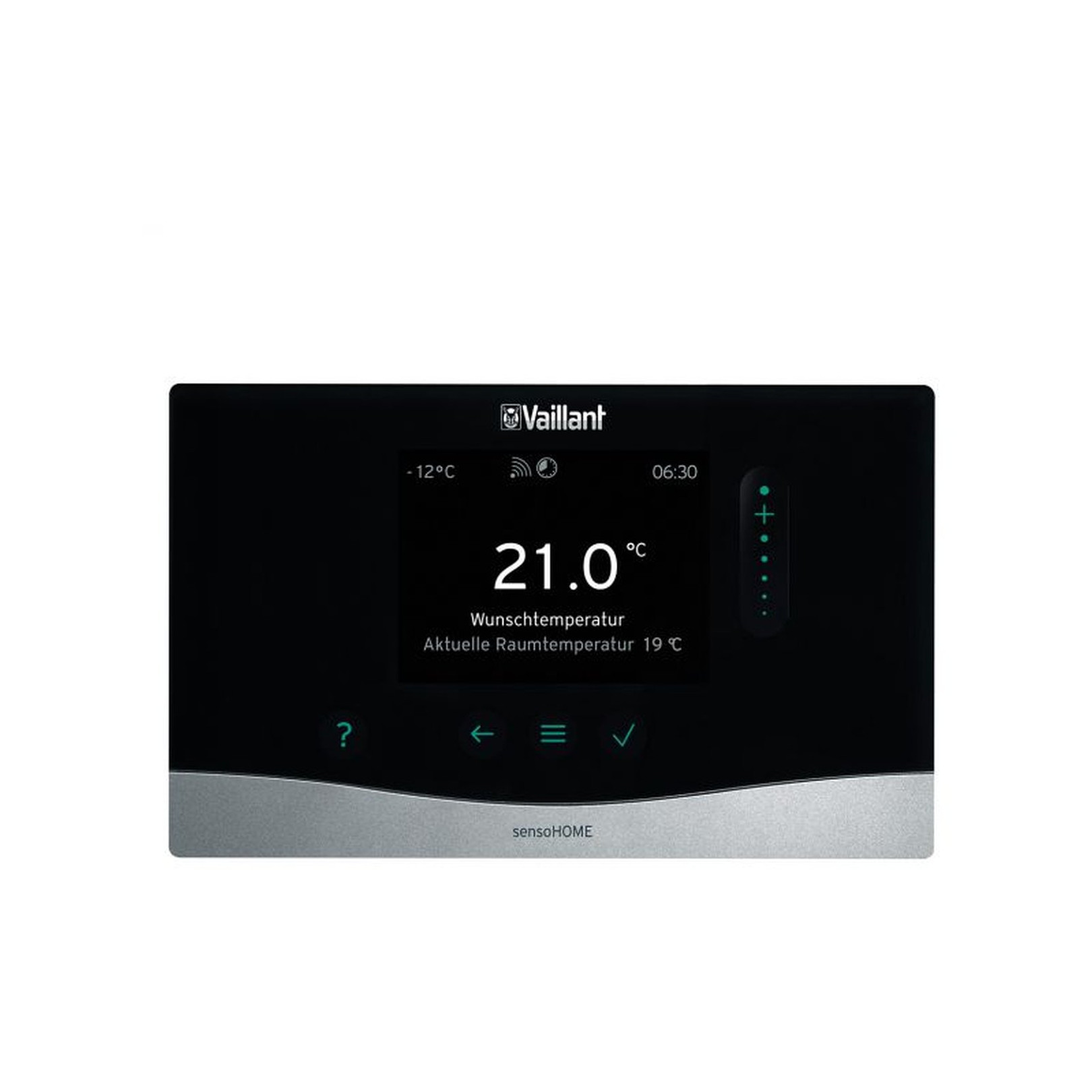 Vaillant Raumtemperaturregler sensoHOME VRT 380/2 eBUS TFT Touchdisplay Wochenprogramm 0010045485